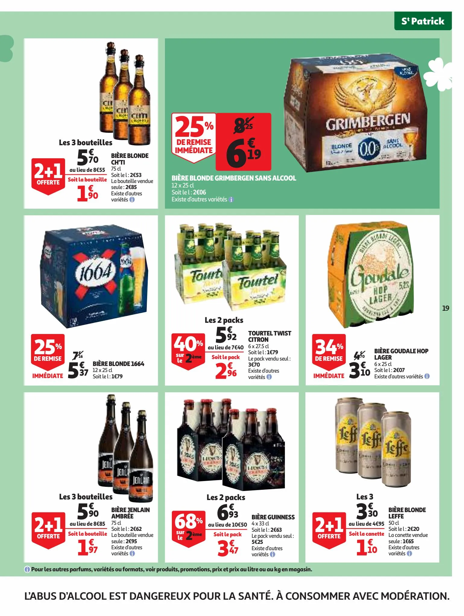 Catalogue Vive la St Patrick dans votre supermarché !, page 00019