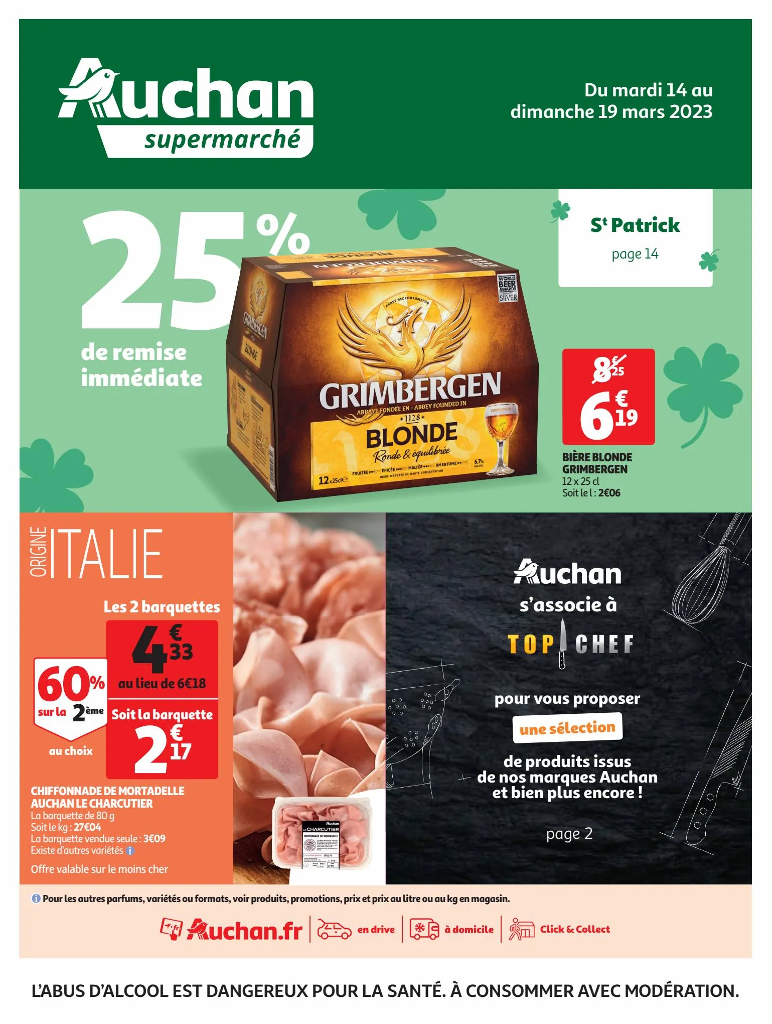 Catalogue Vive la St Patrick dans votre supermarché !, page 00001