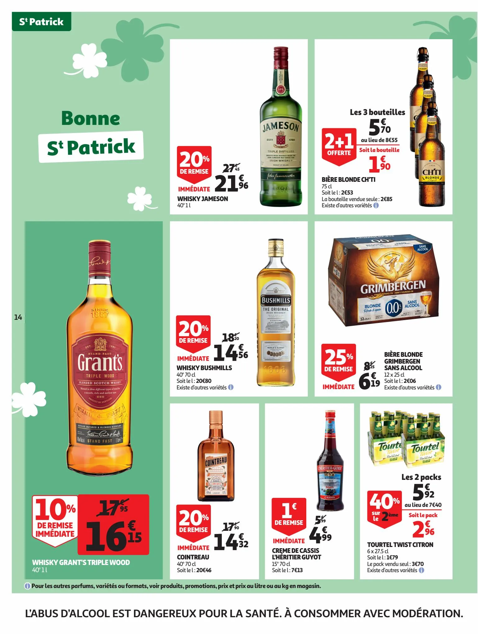 Catalogue Vive la St Patrick dans votre supermarché !, page 00014