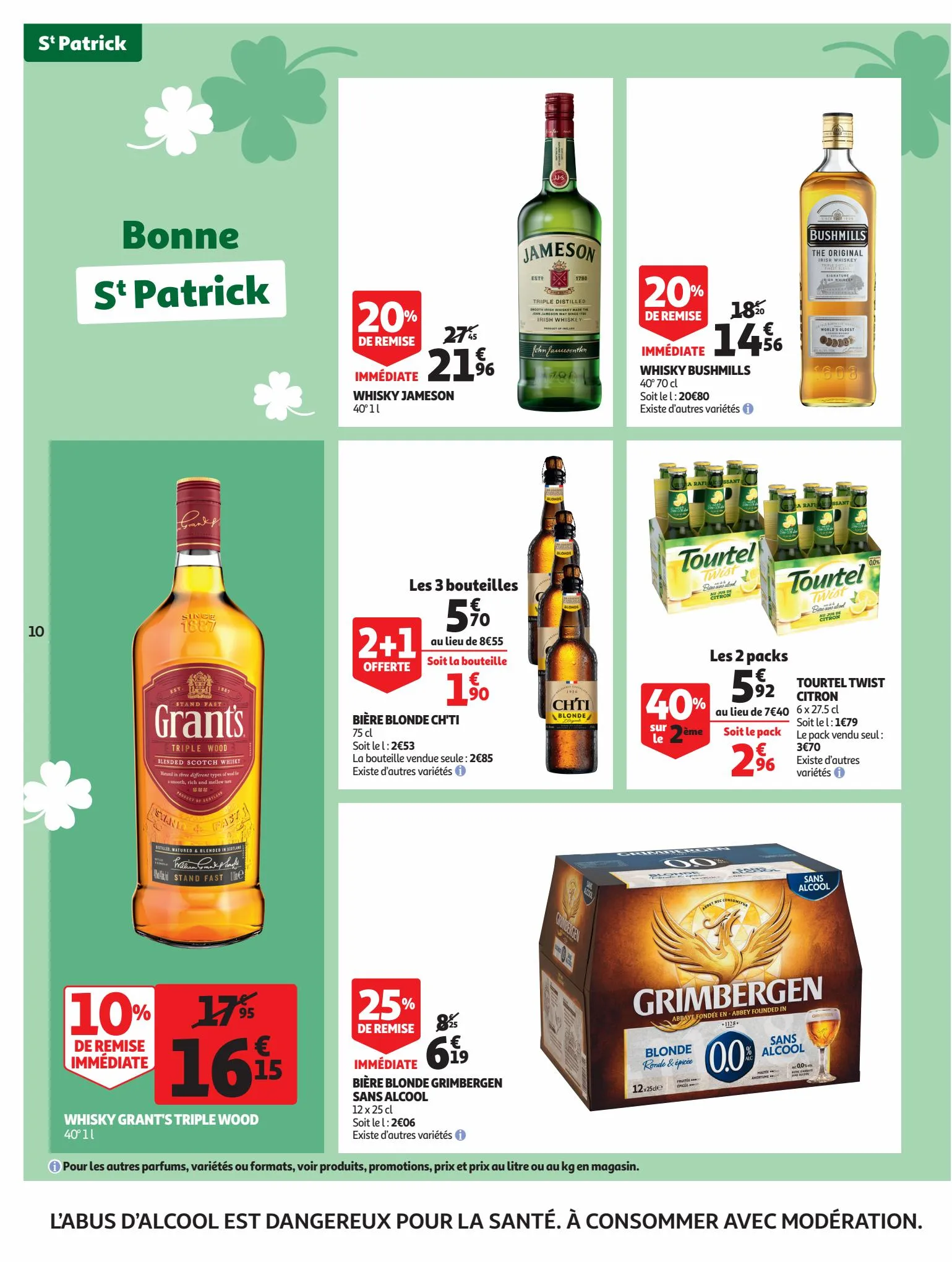 Catalogue Vive la St Patrick dans votre supermarché !, page 00010