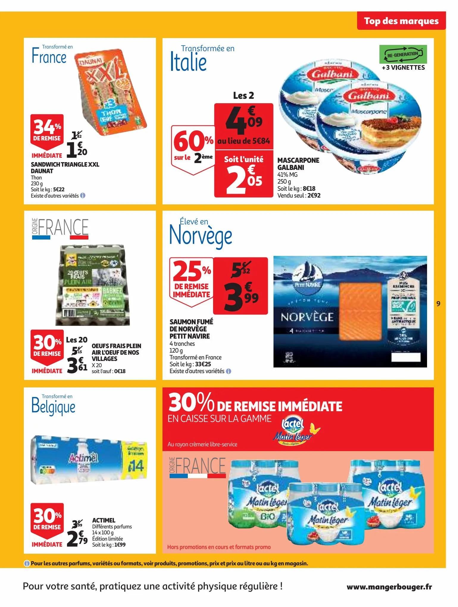 Catalogue Un grand choix de marques dans votre supermarché !, page 00009