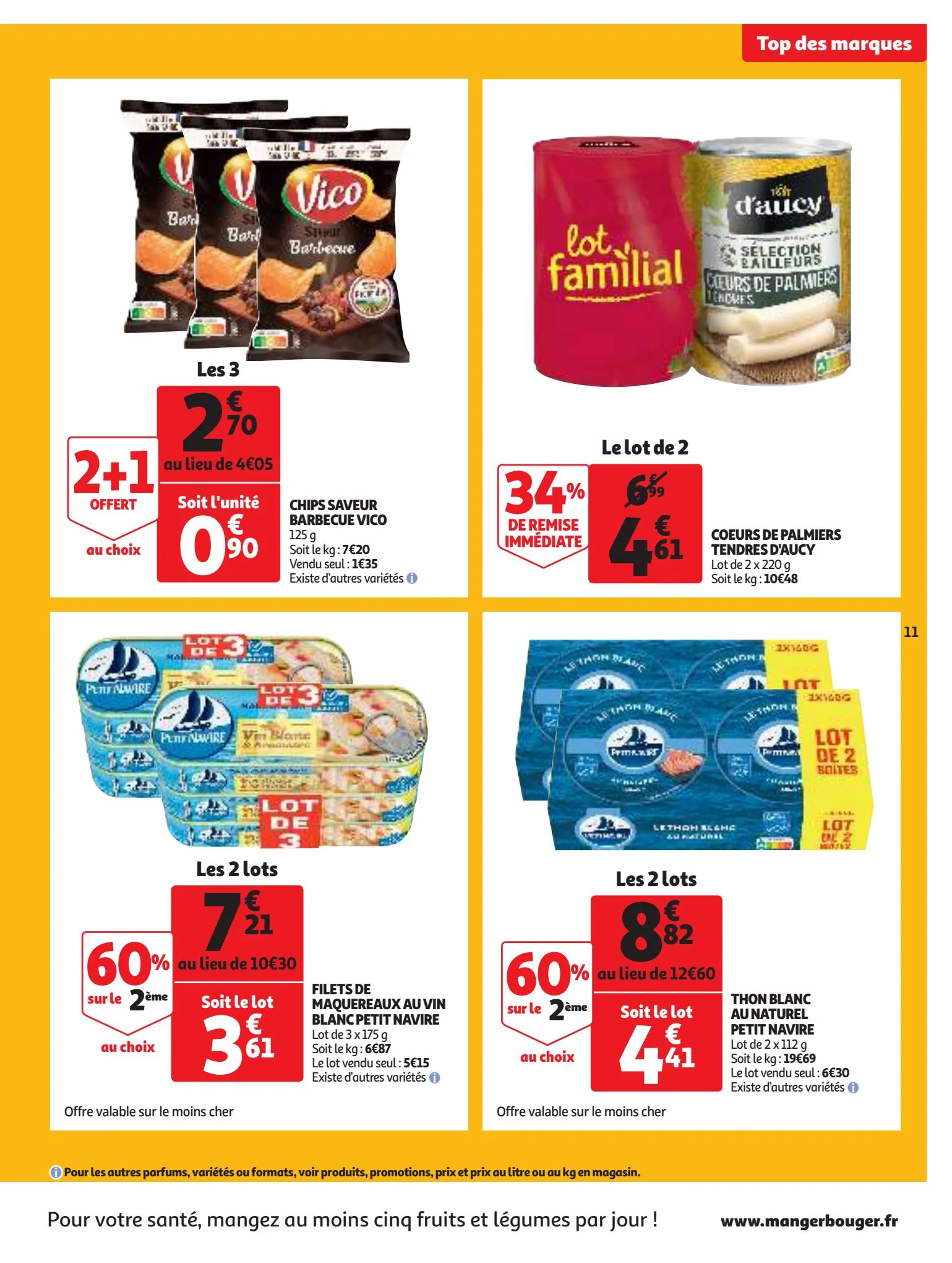 Catalogue Un grand choix de marques dans votre supermarché !, page 00011