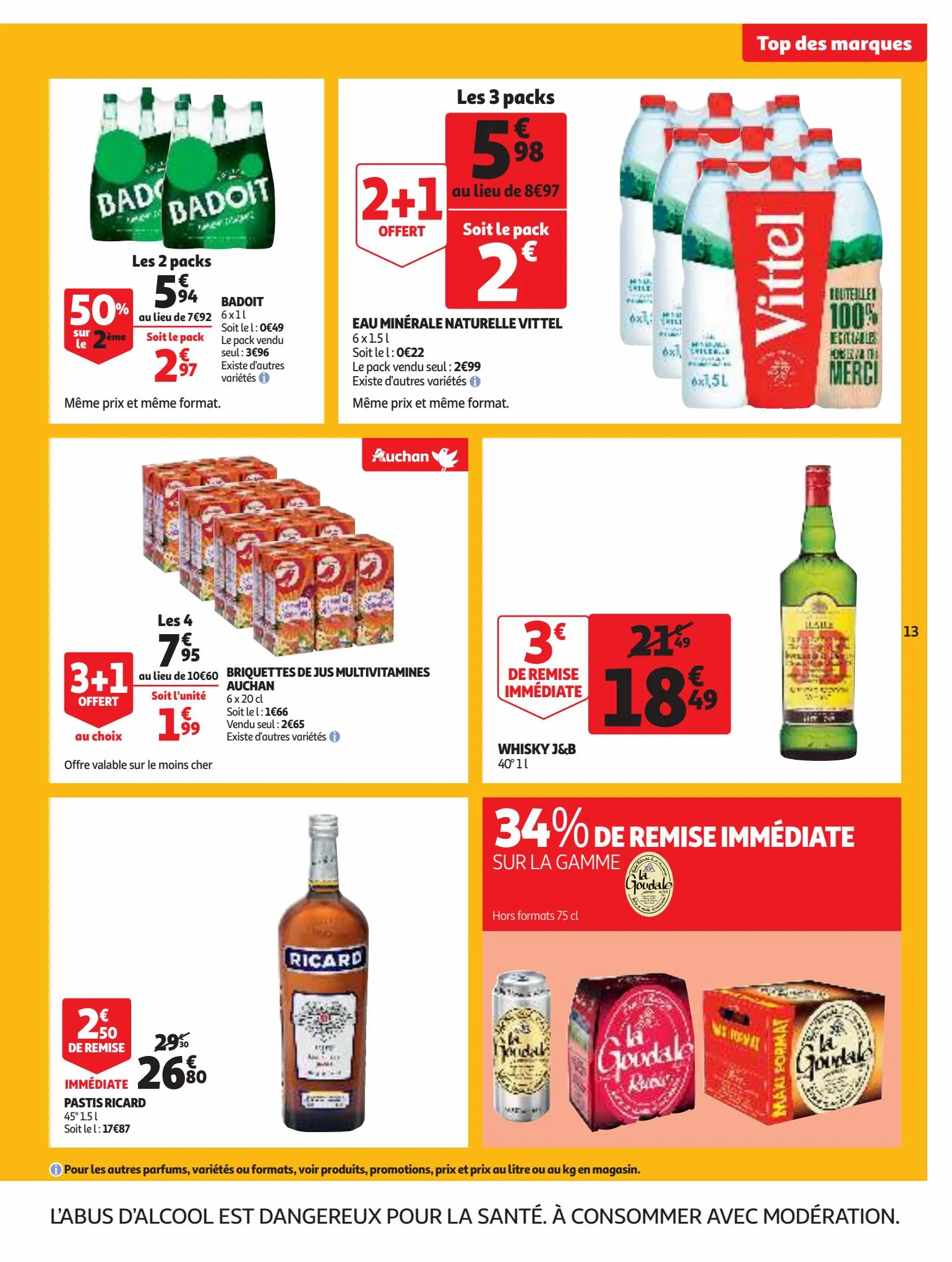 Catalogue Un grand choix de marques dans votre supermarché !, page 00013