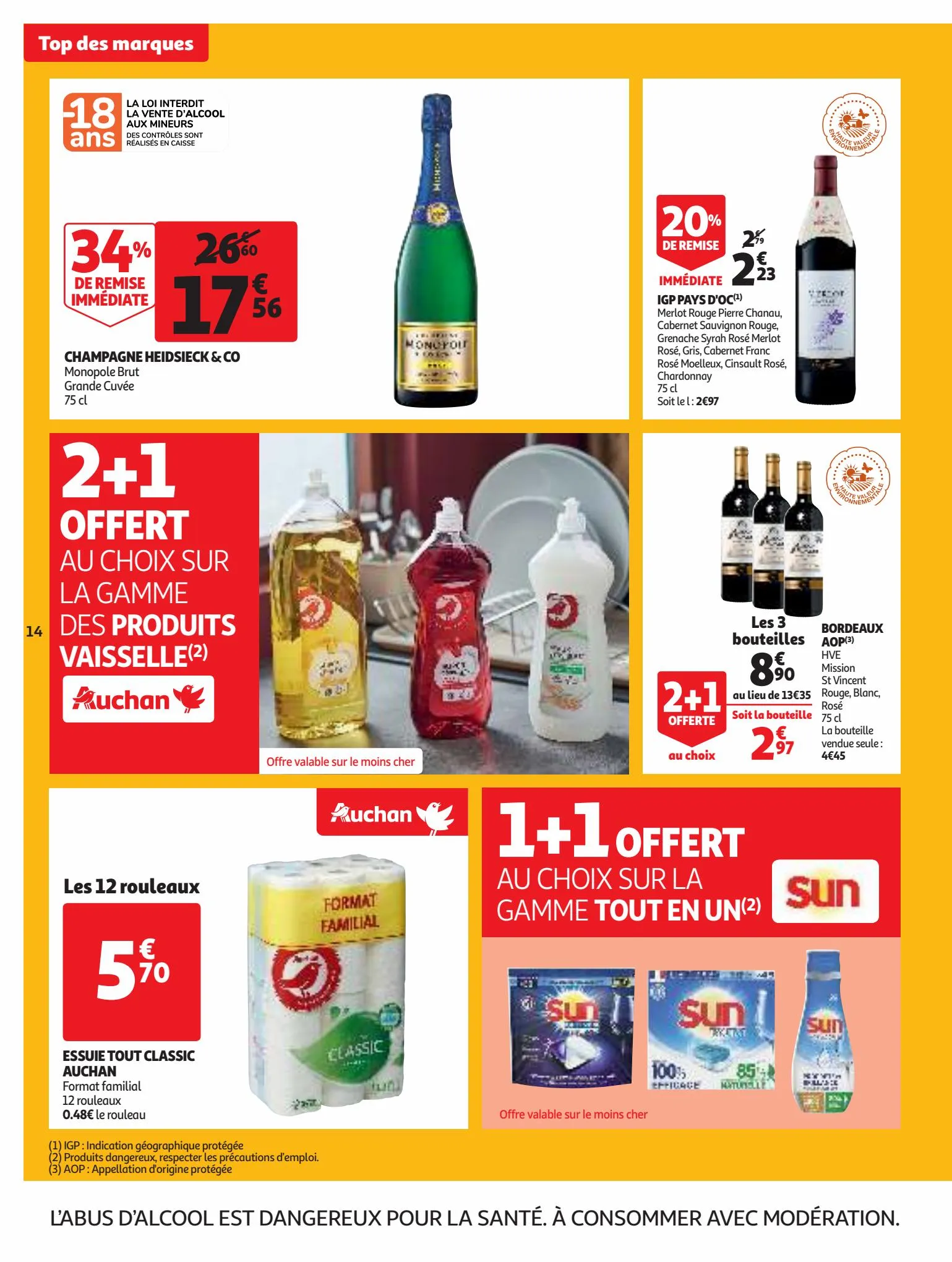 Catalogue Un grand choix de marques dans votre supermarché !, page 00014