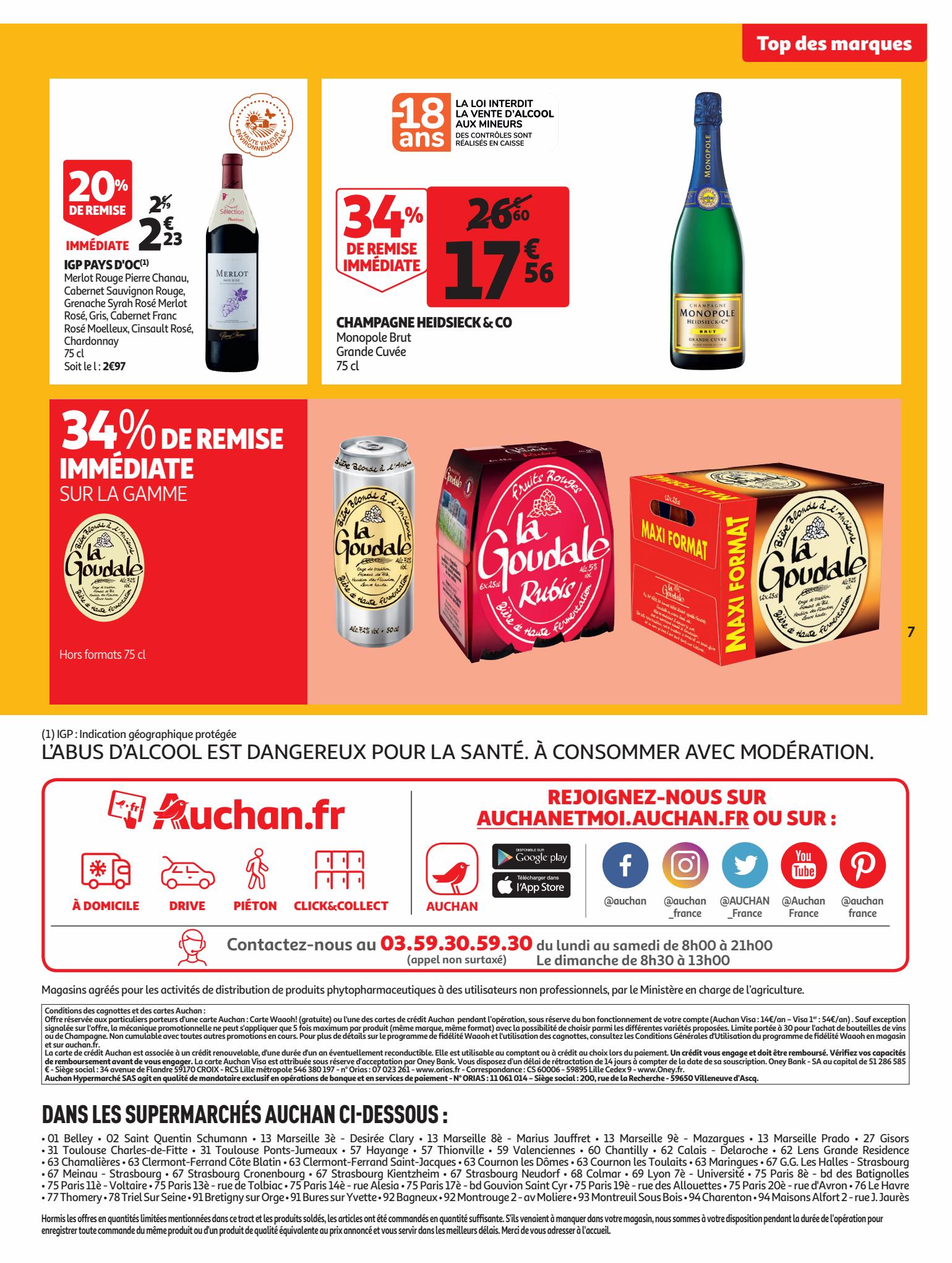 Catalogue Un grand choix de marques dans votre supermarché !, page 00007