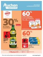Catalogue Auchan Supermarché à Toulouse | Un grand choix de marques dans votre supermarché ! | 21/03/2023 - 26/03/2023
