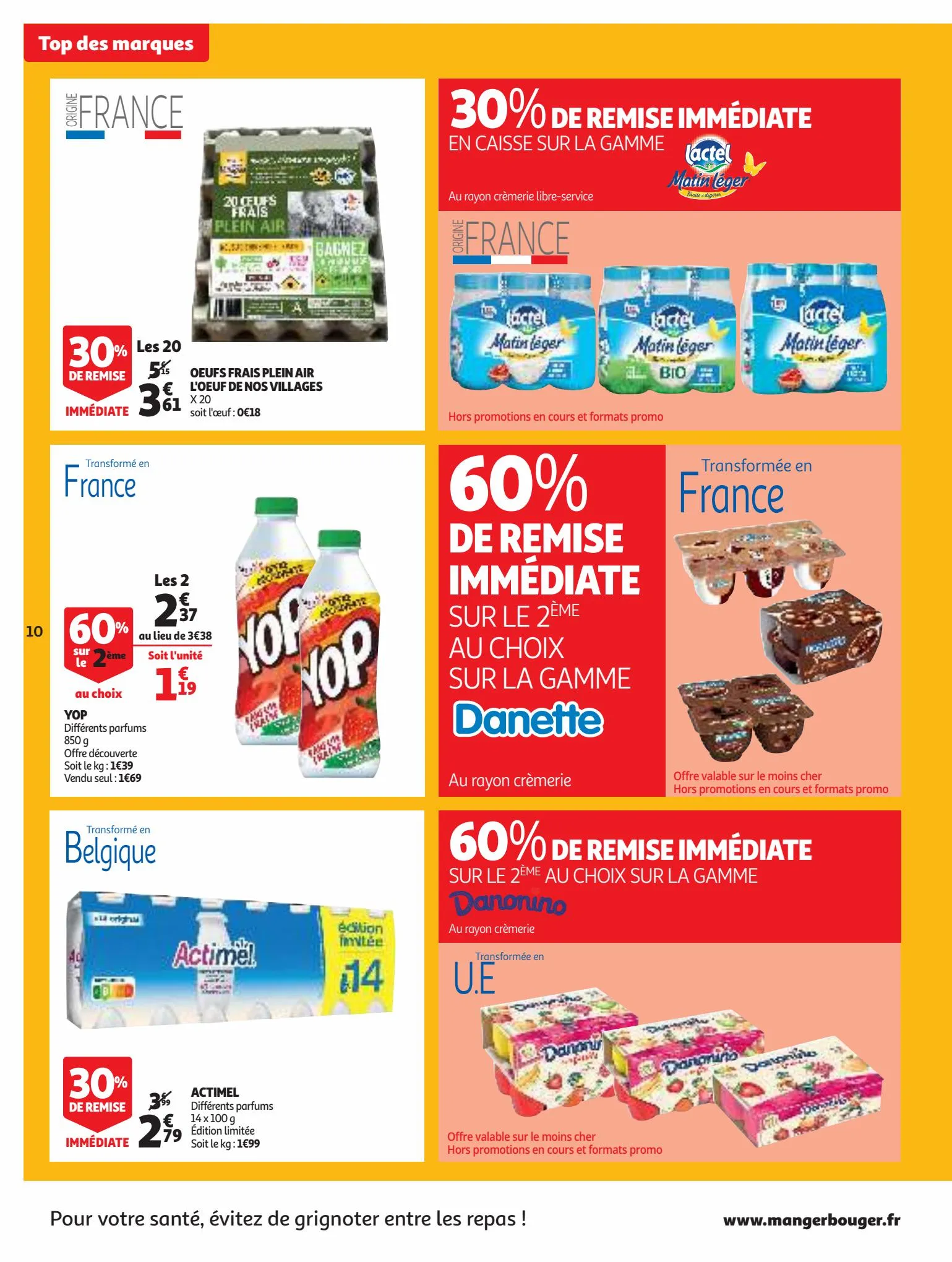 Catalogue Un grand choix de marques dans votre supermarché !, page 00010