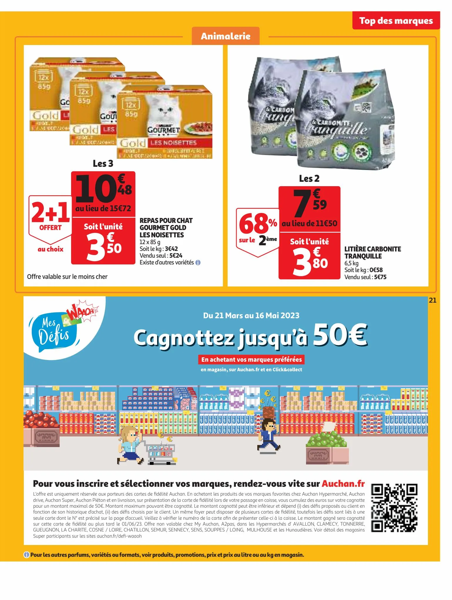 Catalogue Un grand choix de marques dans votre supermarché !, page 00021