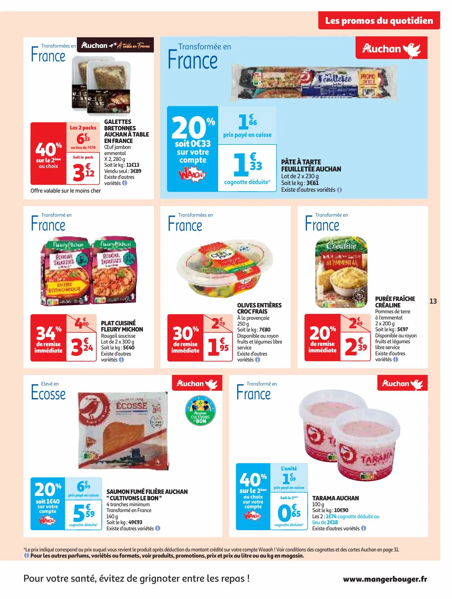 Catalogue Plein d'offres sur nos marques Auchan, page 00013