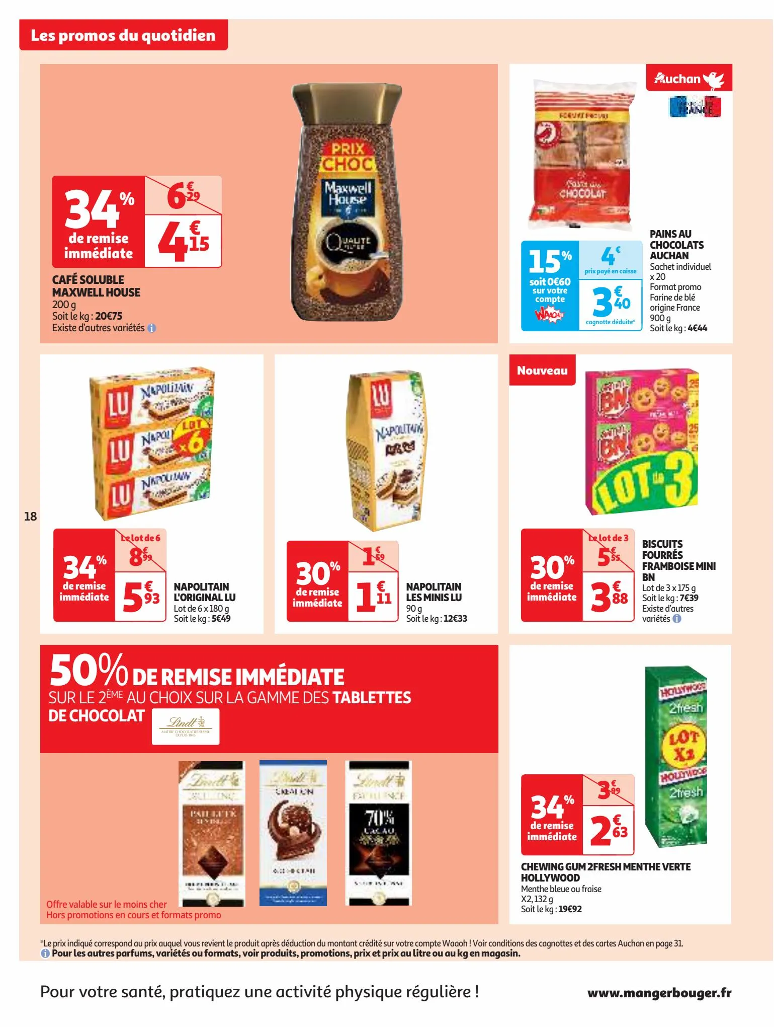 Catalogue Plein d'offres sur nos marques Auchan, page 00018
