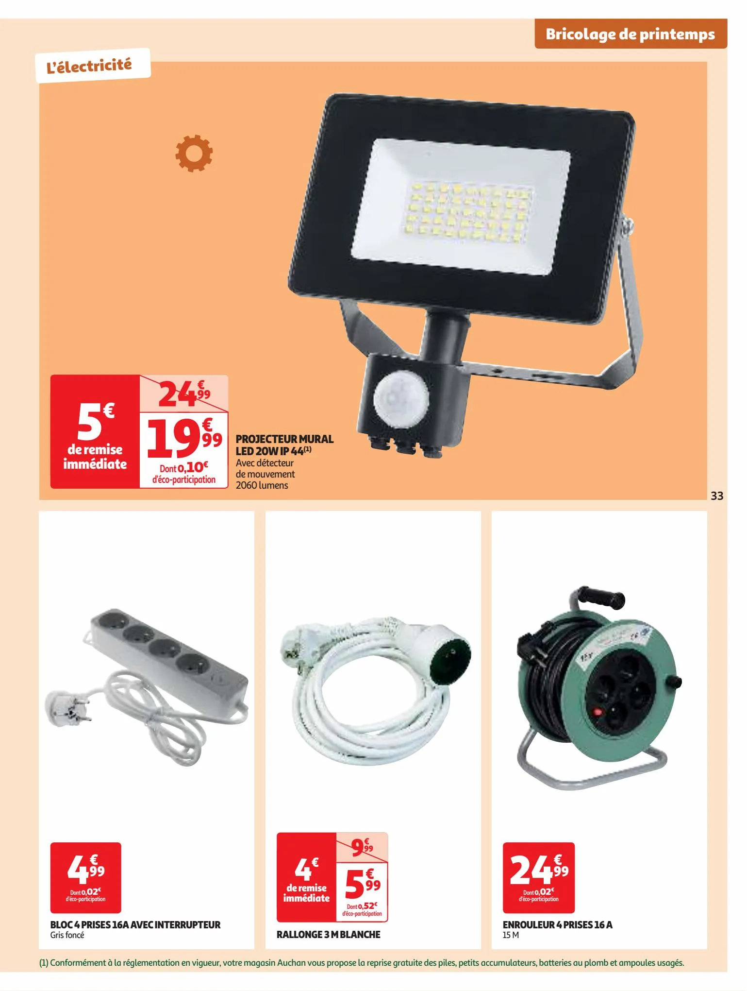 Catalogue Plein d'offres sur nos marques Auchan, page 00033