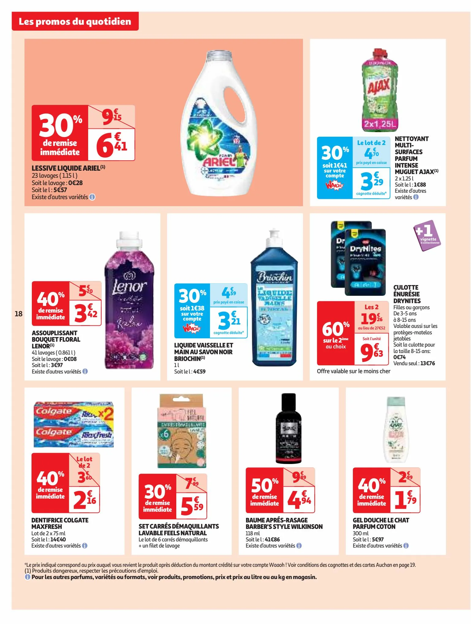Catalogue Plein d'offres sur nos marques Auchan, page 00018