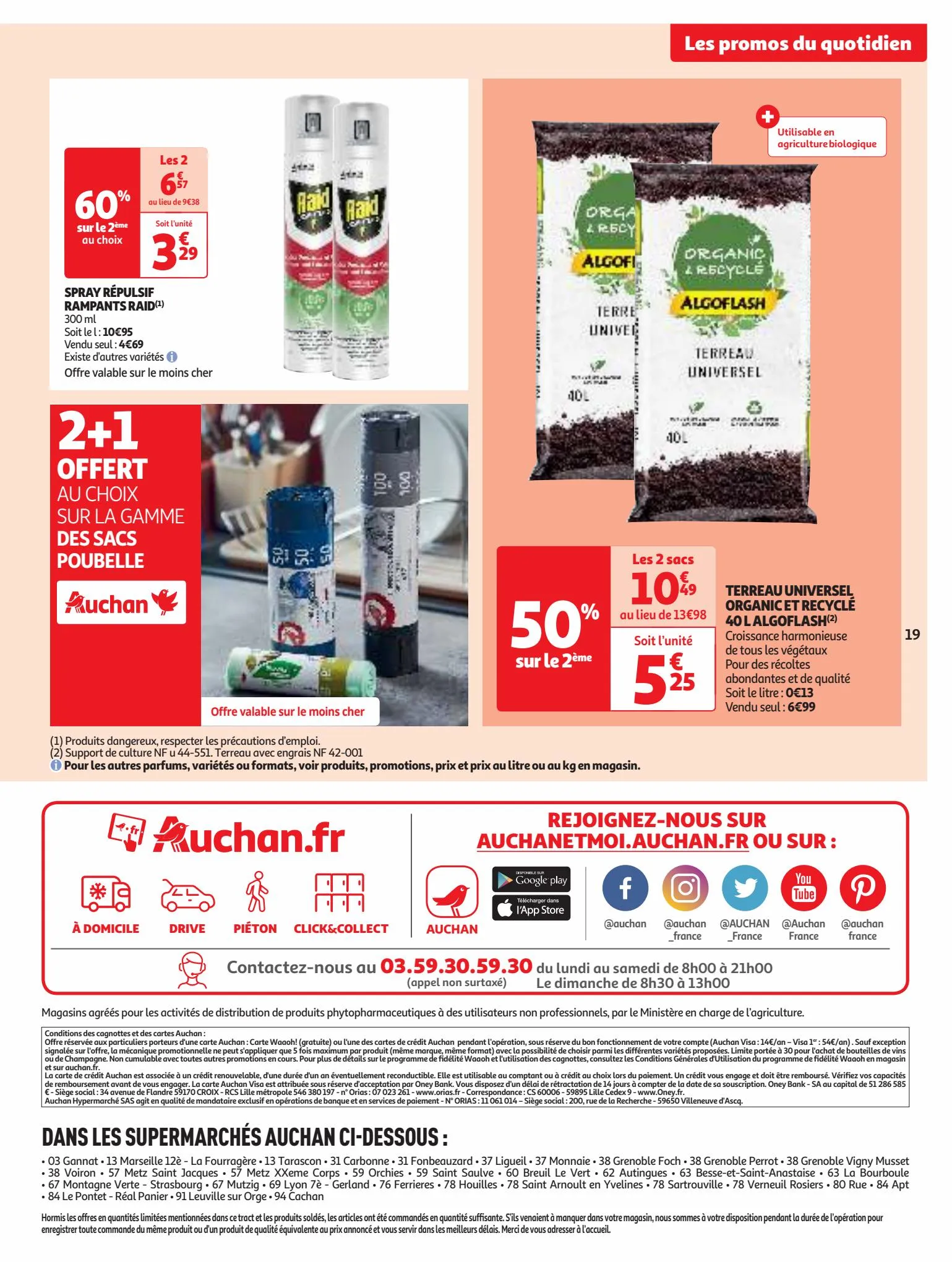 Catalogue Plein d'offres sur nos marques Auchan, page 00019