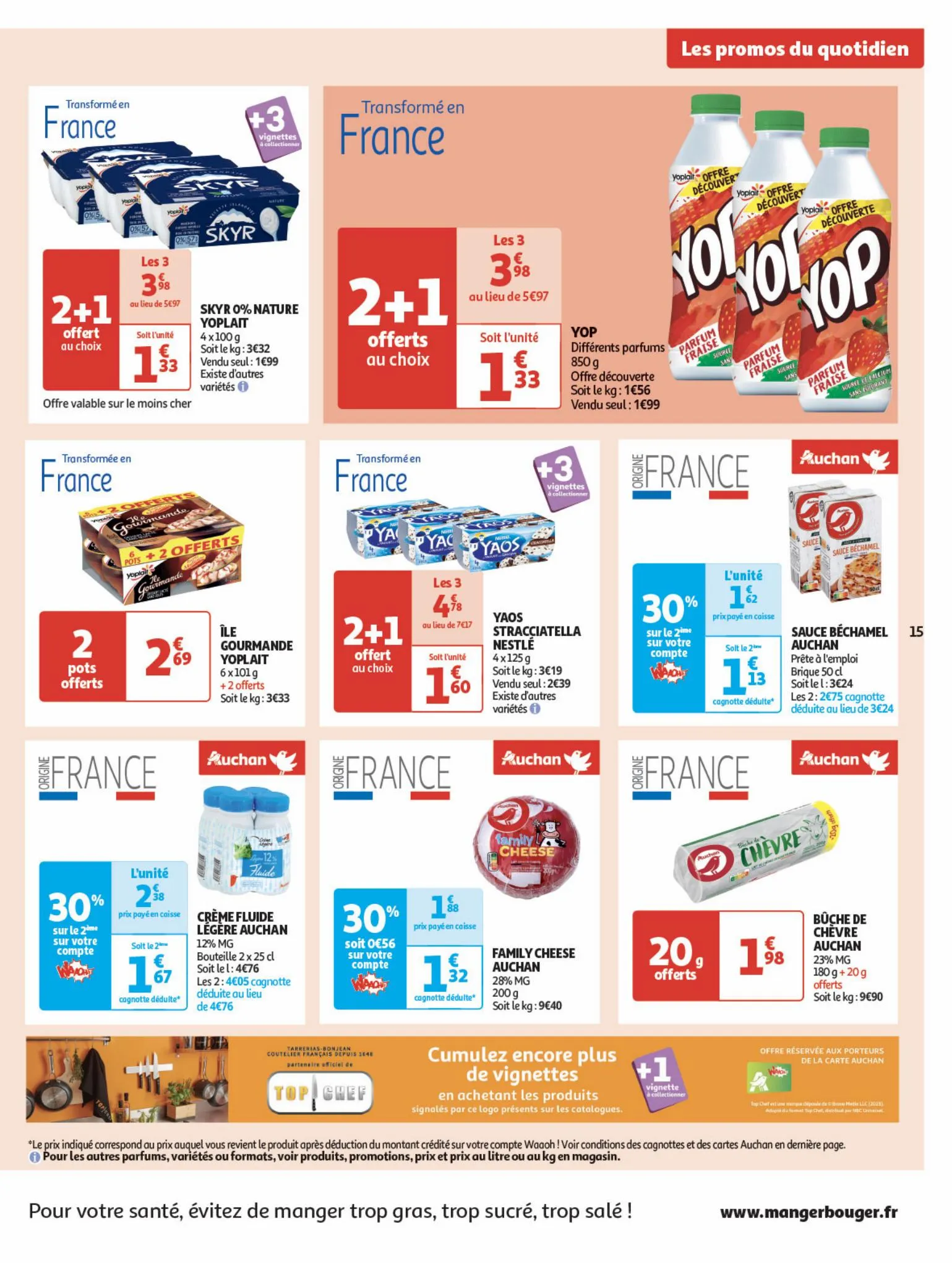 Catalogue Plein d'offres sur nos marques Auchan, page 00015