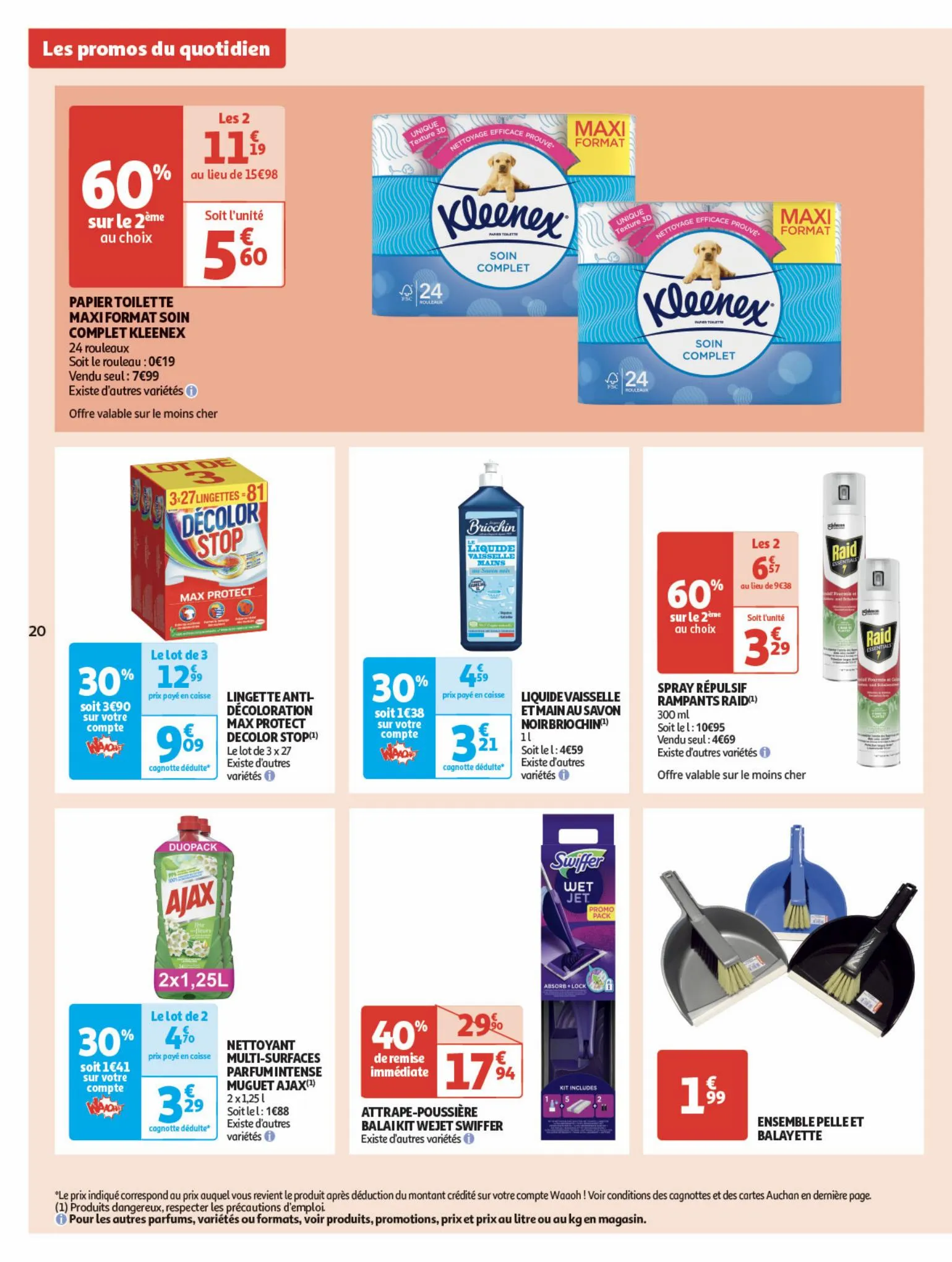 Catalogue Plein d'offres sur nos marques Auchan, page 00020