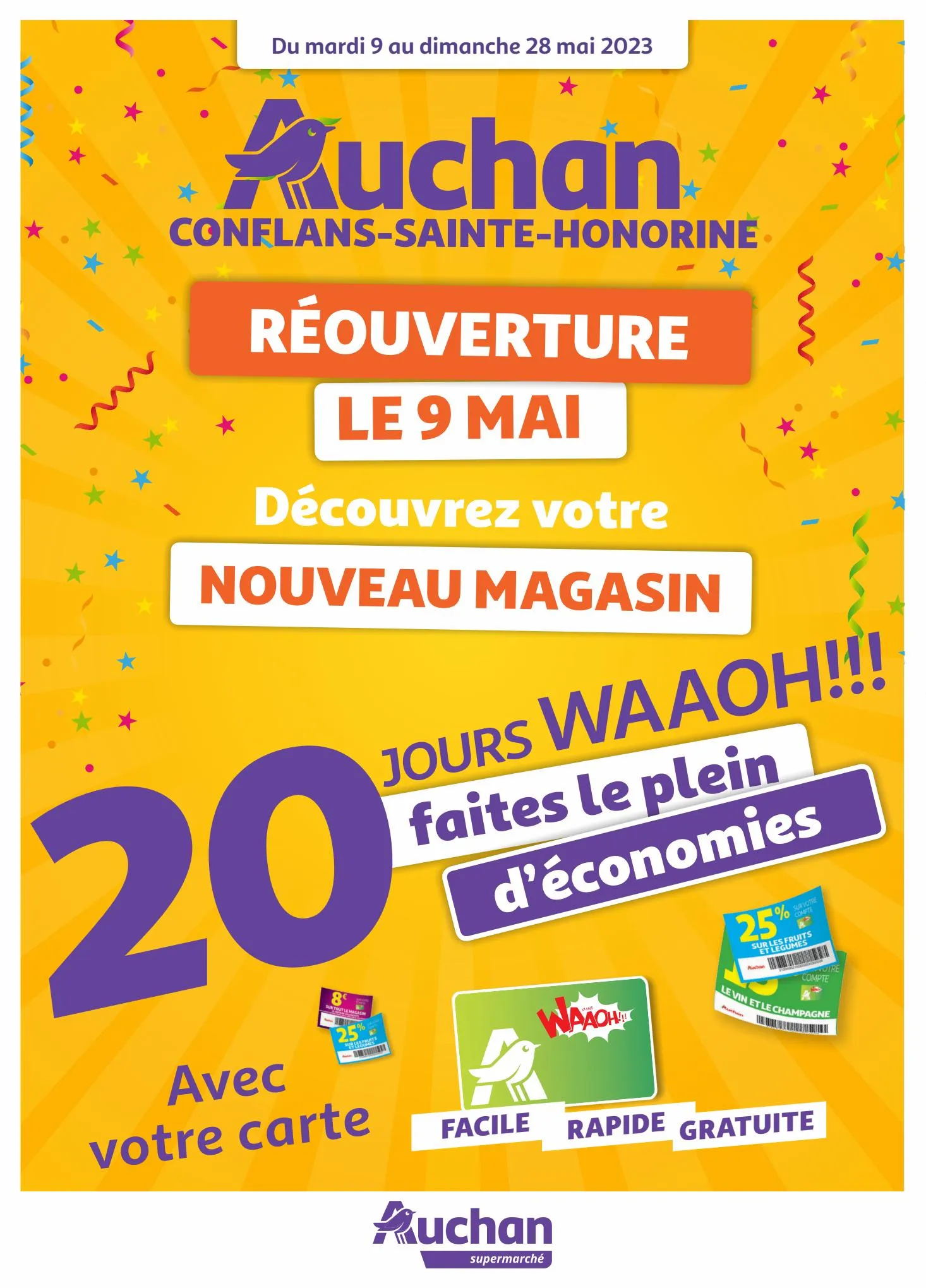 Catalogue Auchan Conflans booste votre pouvoir d'achat !, page 00001