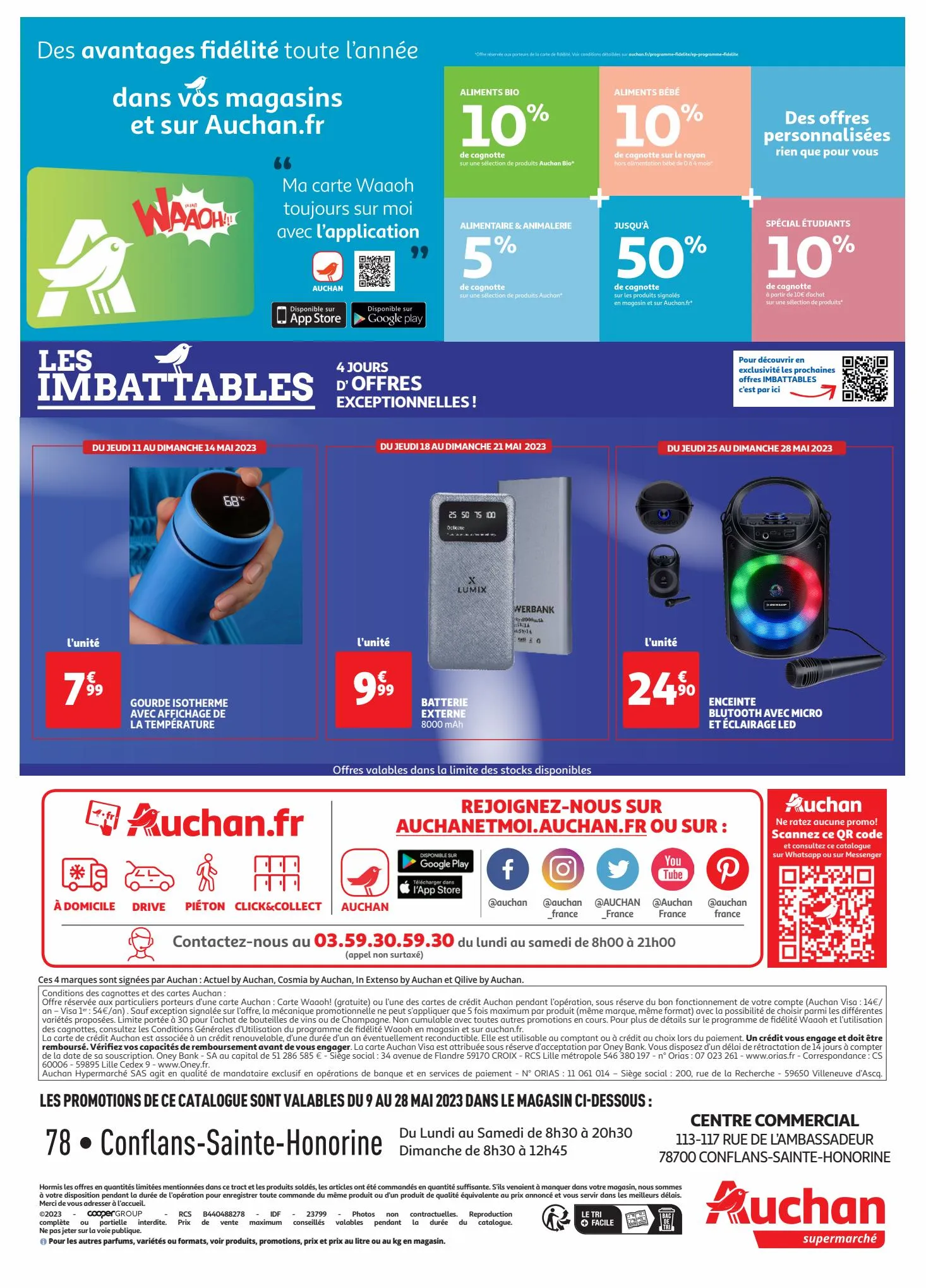 Catalogue Auchan Conflans booste votre pouvoir d'achat !, page 00004