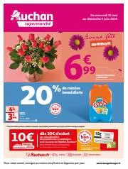 Catalogue Auchan Supermarché à Valenciennes | Format XXL à petit prix | 31/05/2023 - 04/06/2023
