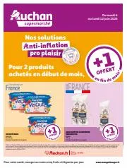 Catalogue Auchan Supermarché à Thiais | Découvrez les produits offerts en fin de mois ! | 06/06/2023 - 12/06/2023
