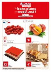 Catalogue Auchan Supermarché à Évreux | Les bons plans du week-end ! | 01/06/2023 - 04/06/2023