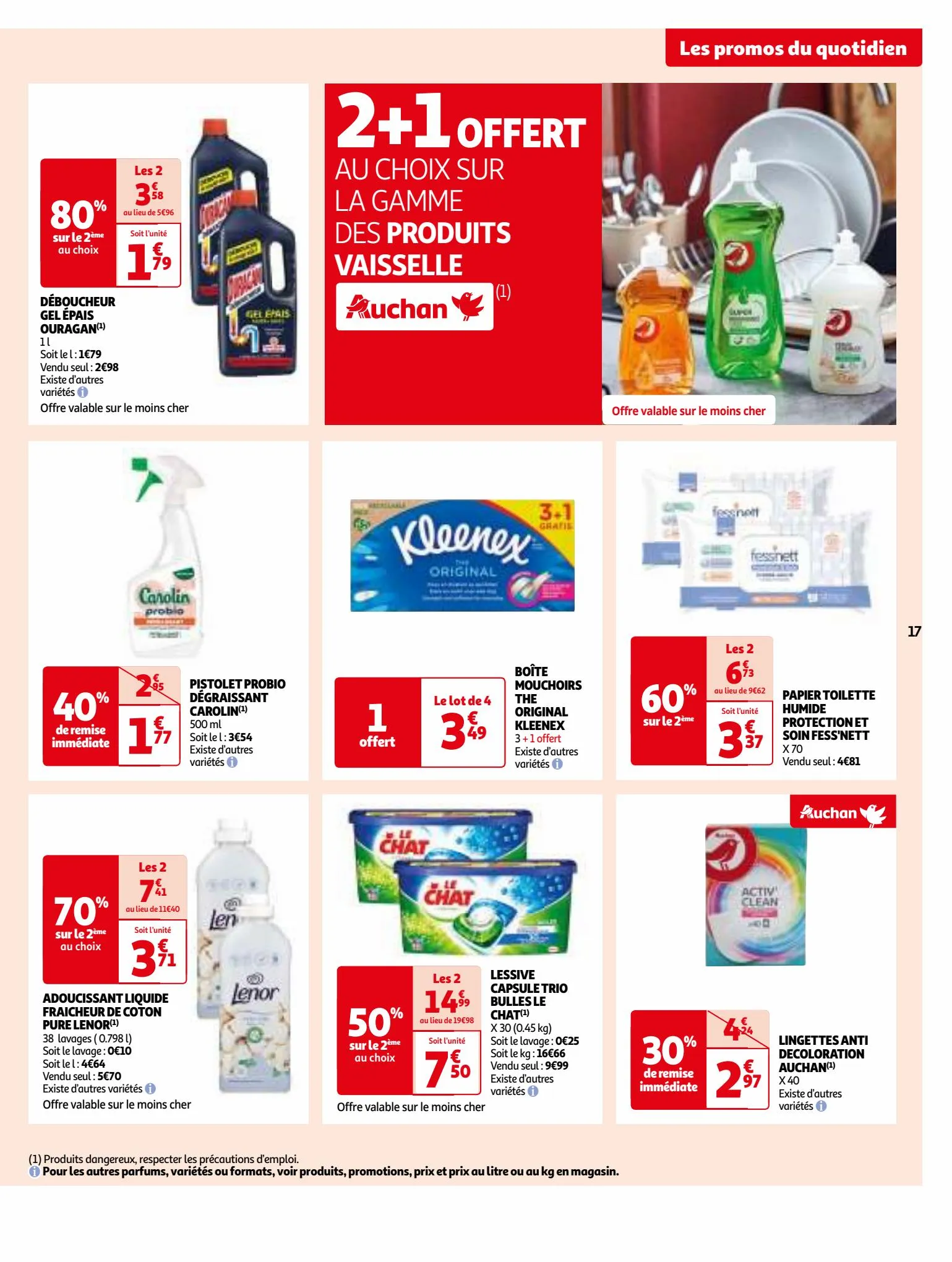 Catalogue Vos produits laitiers à petits prix !, page 00017