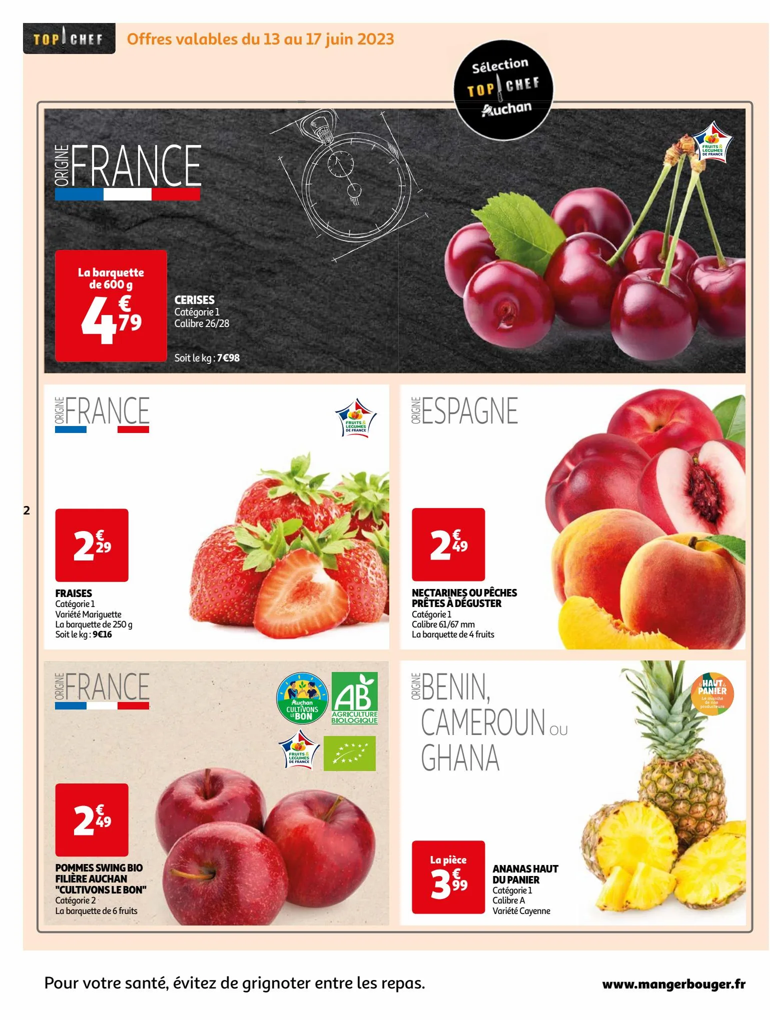 Catalogue Vos produits laitiers à petits prix !, page 00002