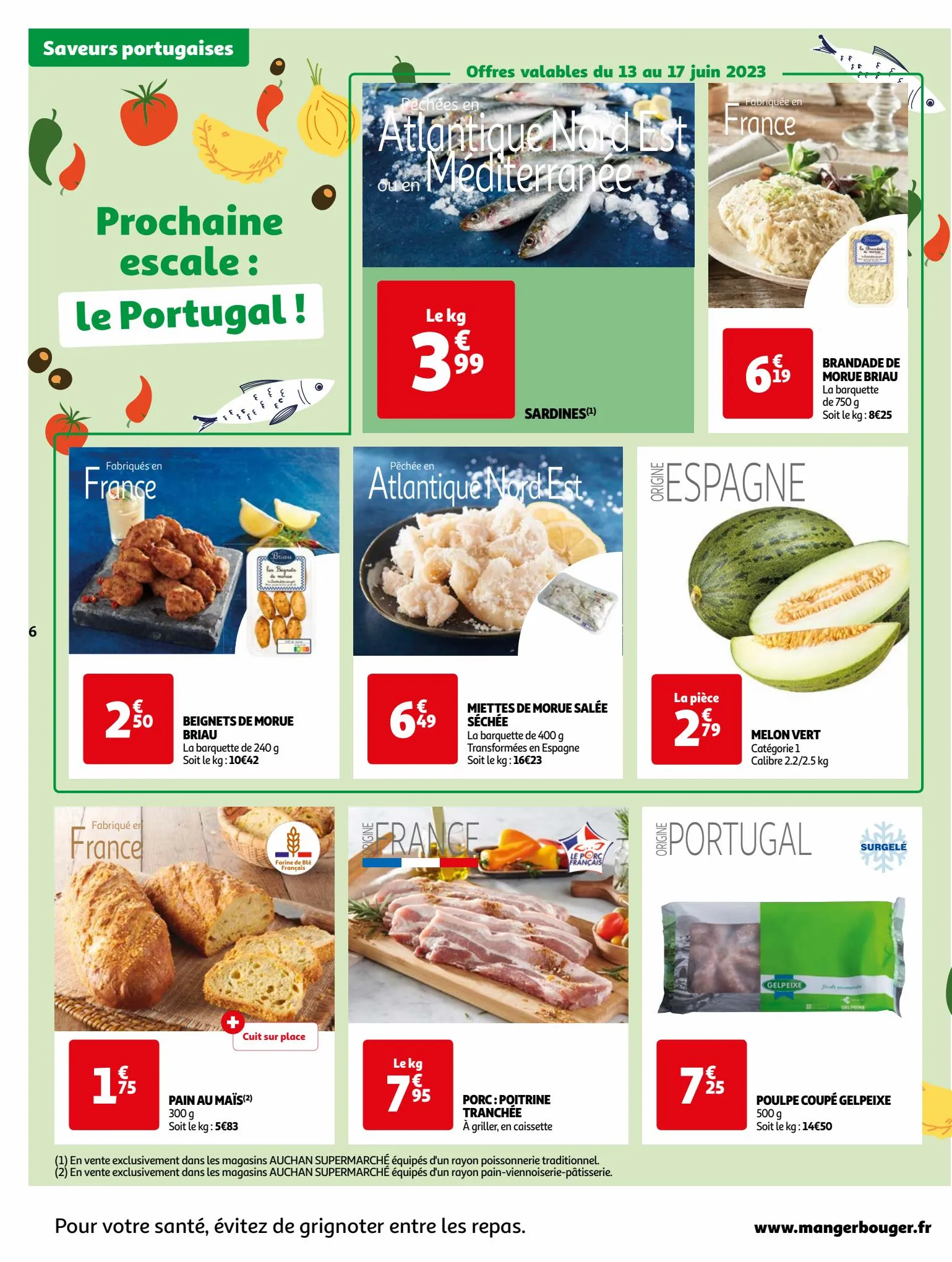 Catalogue Vos produits laitiers à petits prix !, page 00006