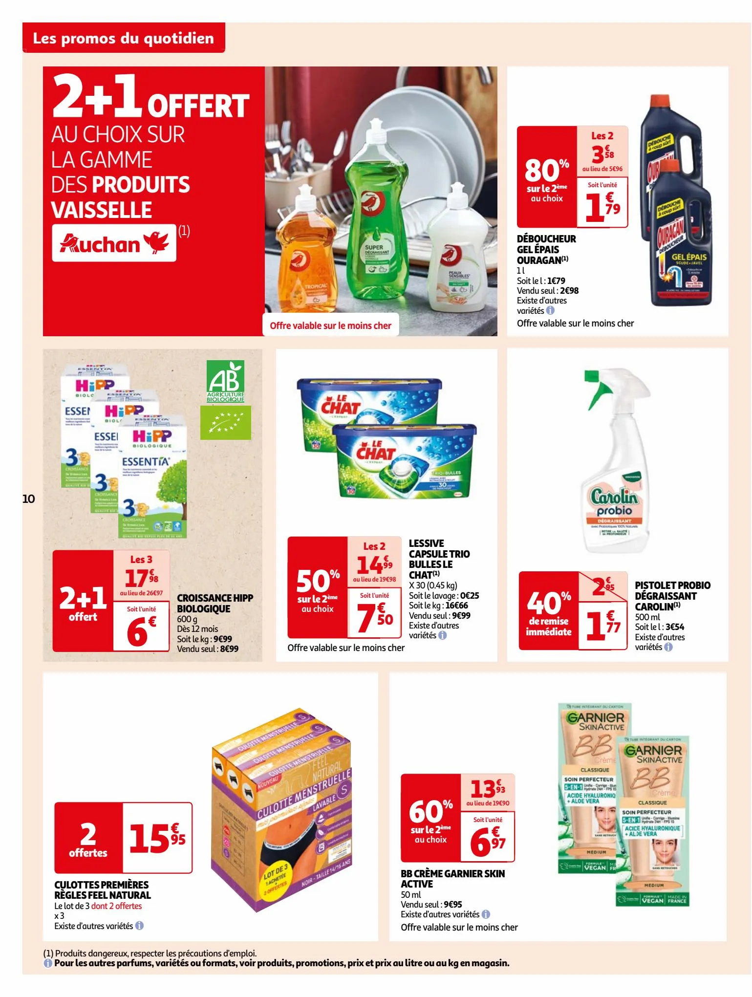 Catalogue Vos produits laitiers à petits prix !, page 00010