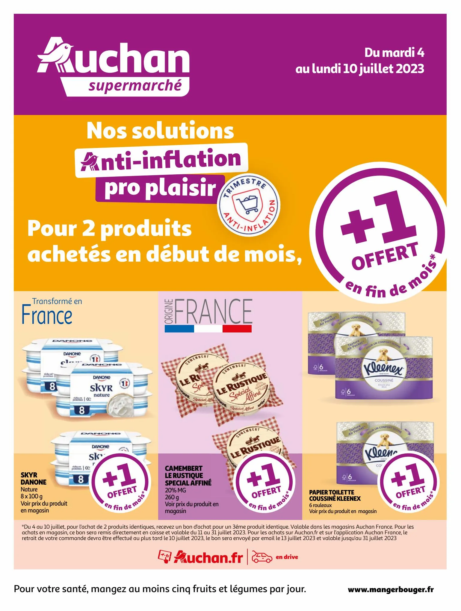 Catalogue Découvrez les produits offerts en fin de mois !, page 00001