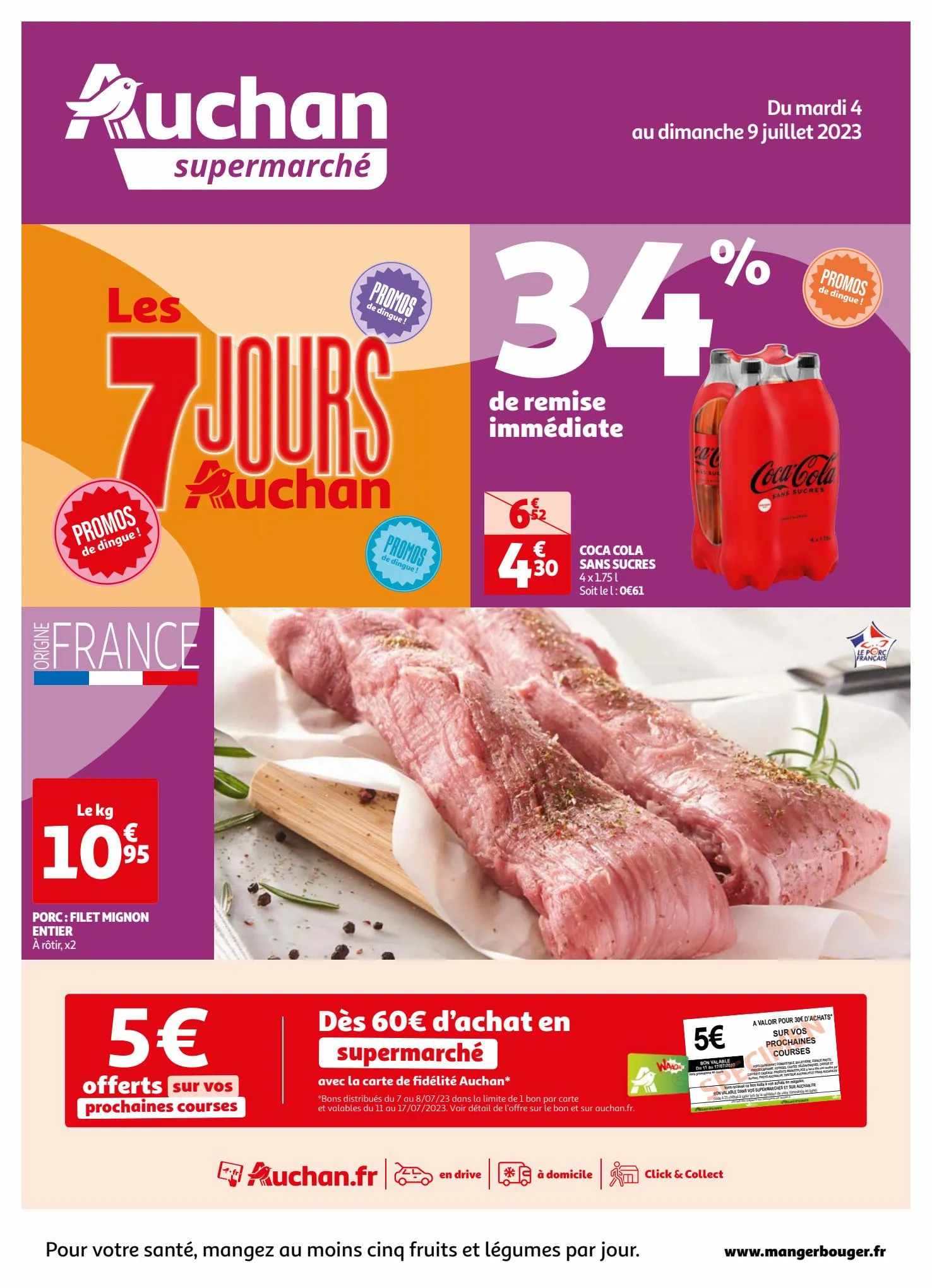 Catalogue Les 7 jours Auchan, page 00001