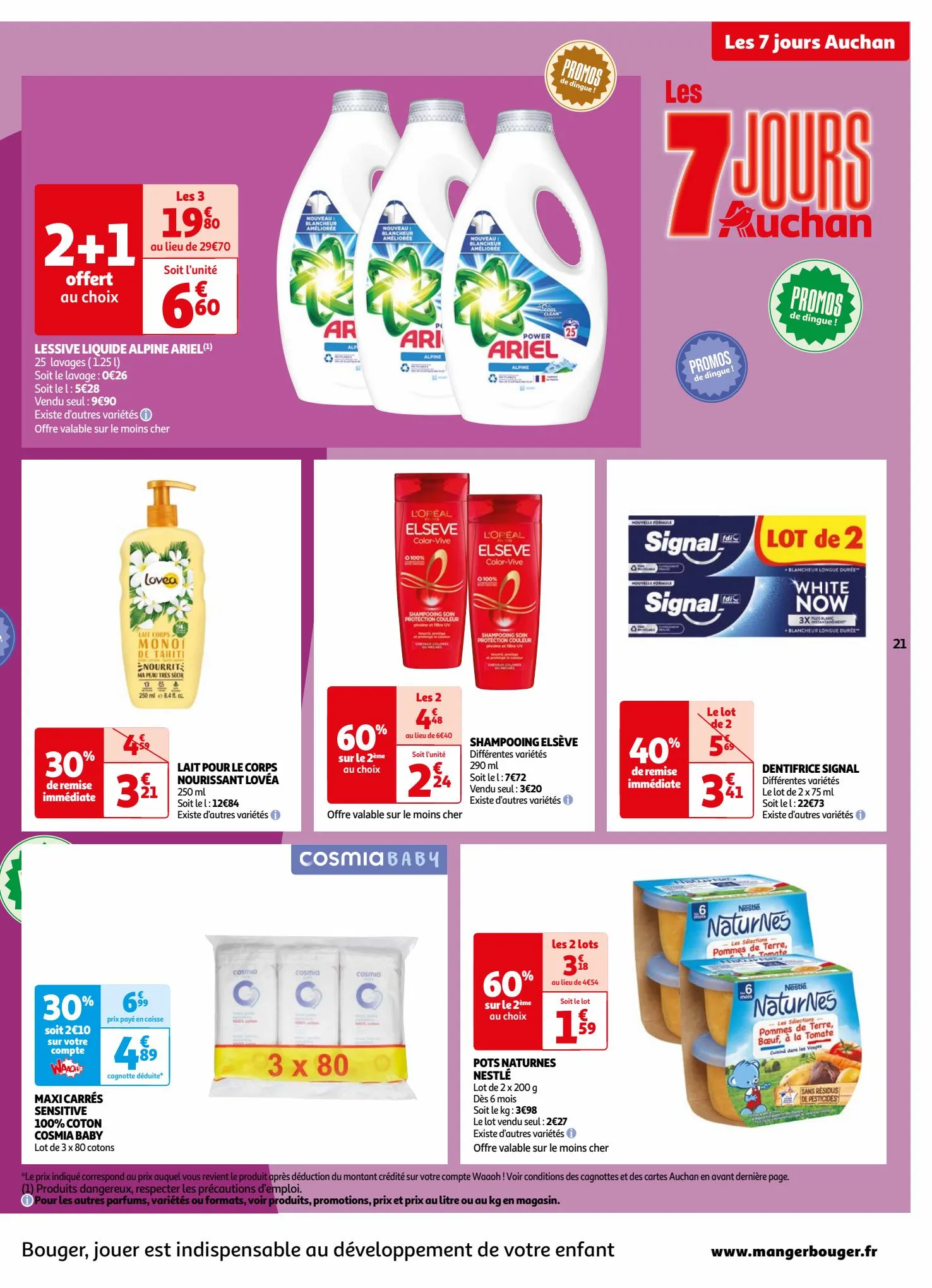 Catalogue Les 7 jours Auchan, page 00021