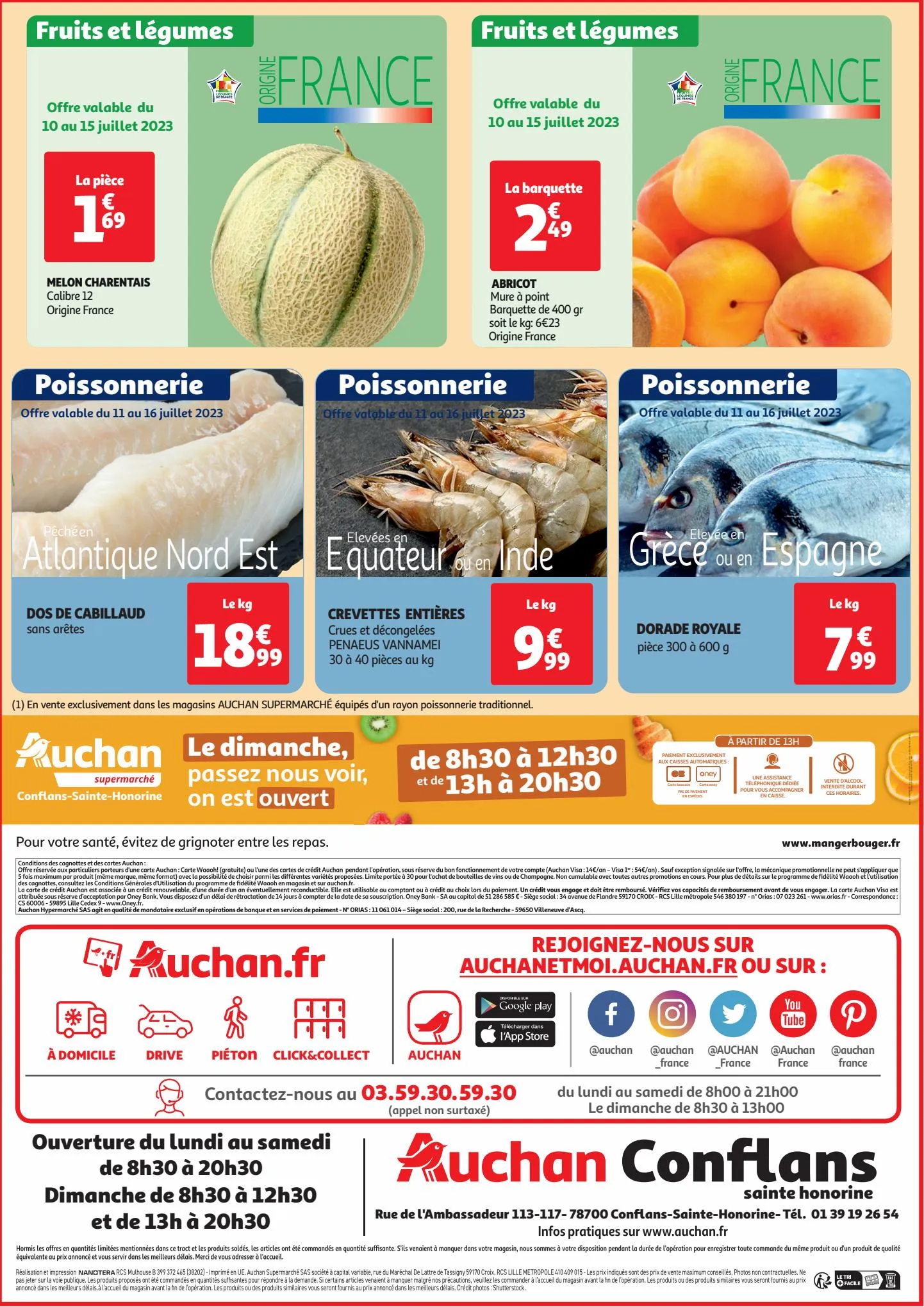 Catalogue Auchan Conflans booste votre pouvoir d'achat, page 00002
