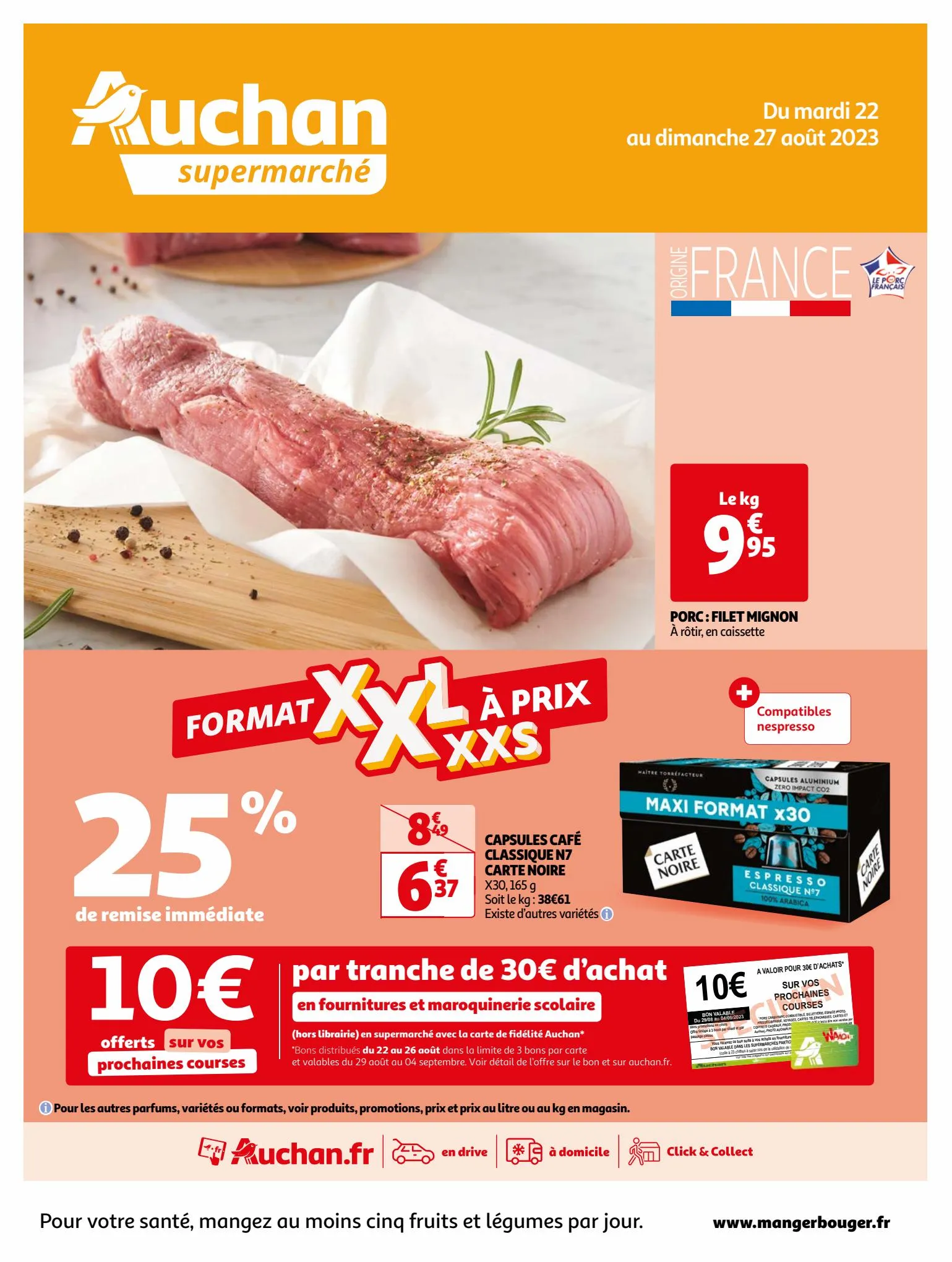 Catalogue Format XXL à prix XXS dans votre supermarché, page 00001