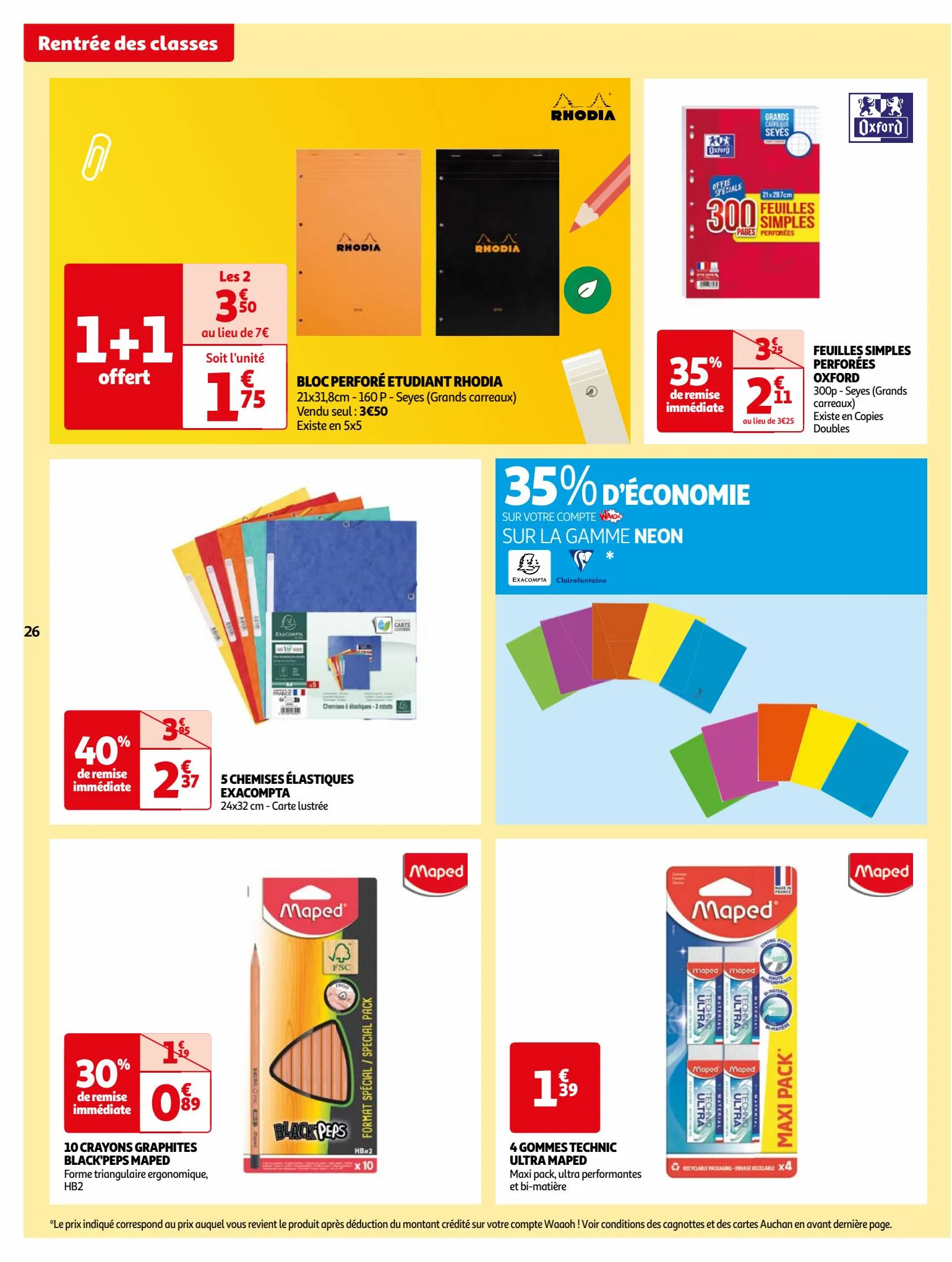 Catalogue Format XXL à prix XXS dans votre supermarché, page 00026