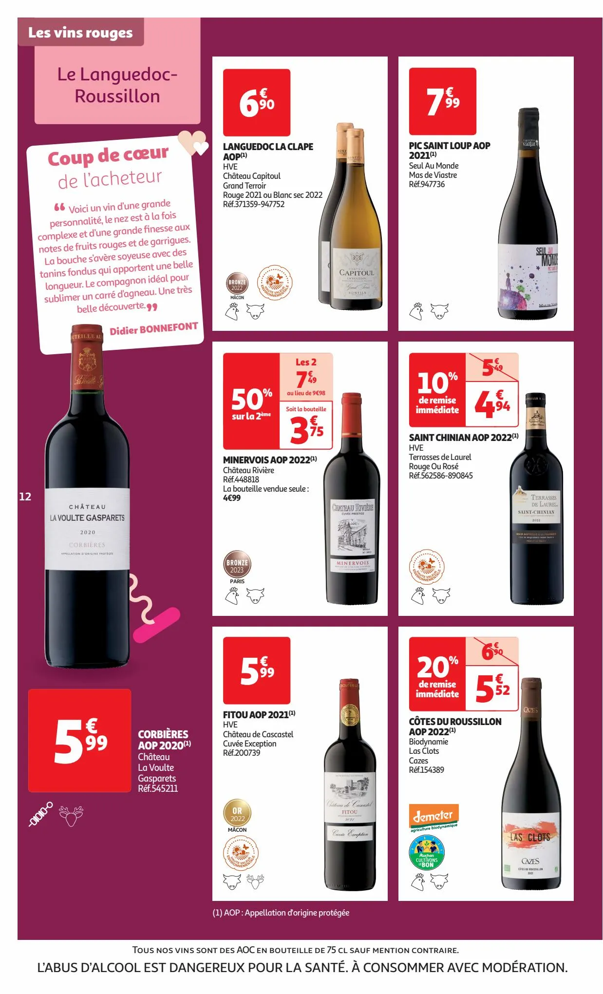 Catalogue La Foire aux vins d'Automne., page 00012