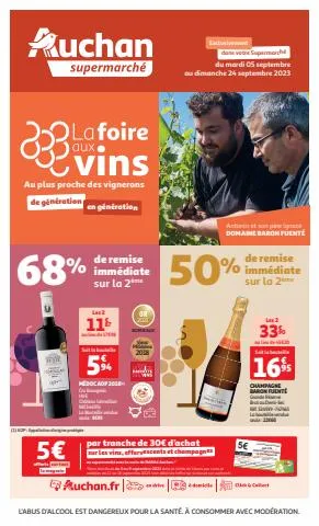 La Foire aux vins d'Automne.