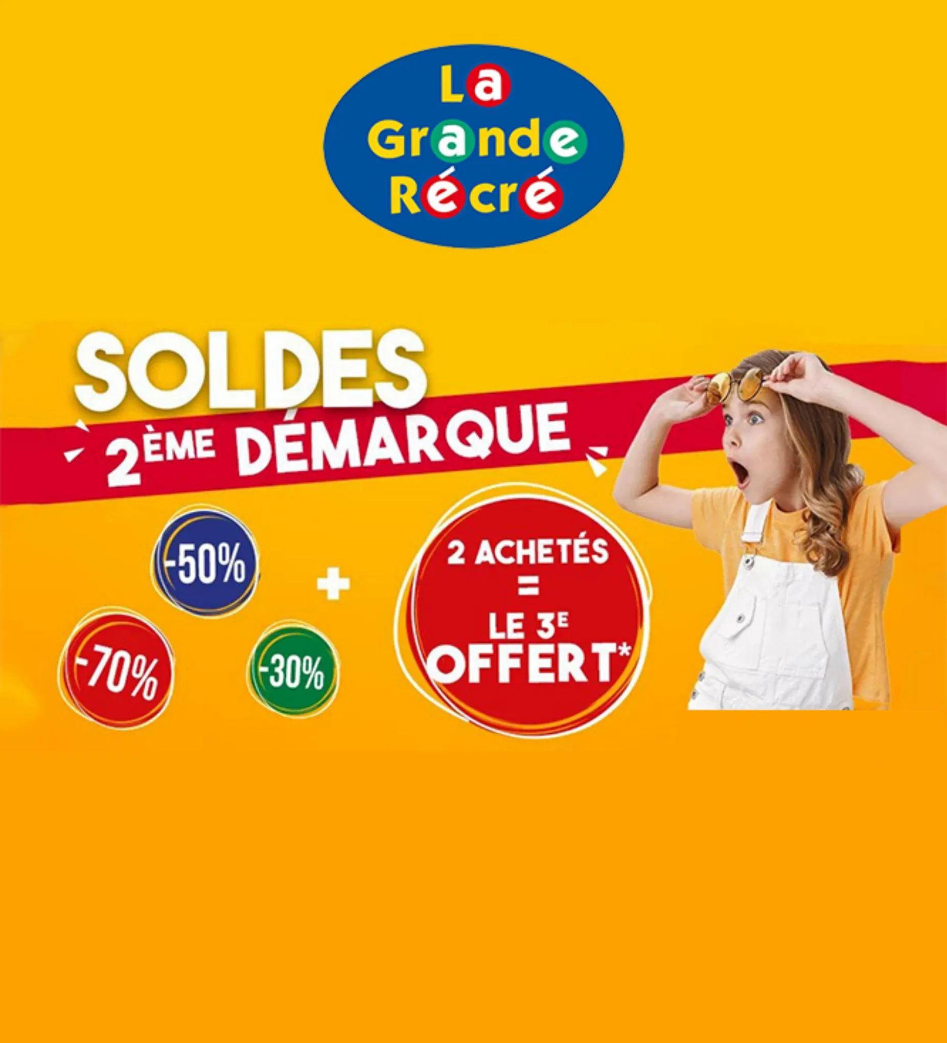 Catalogue Soldes La Grande Récré!, page 00001