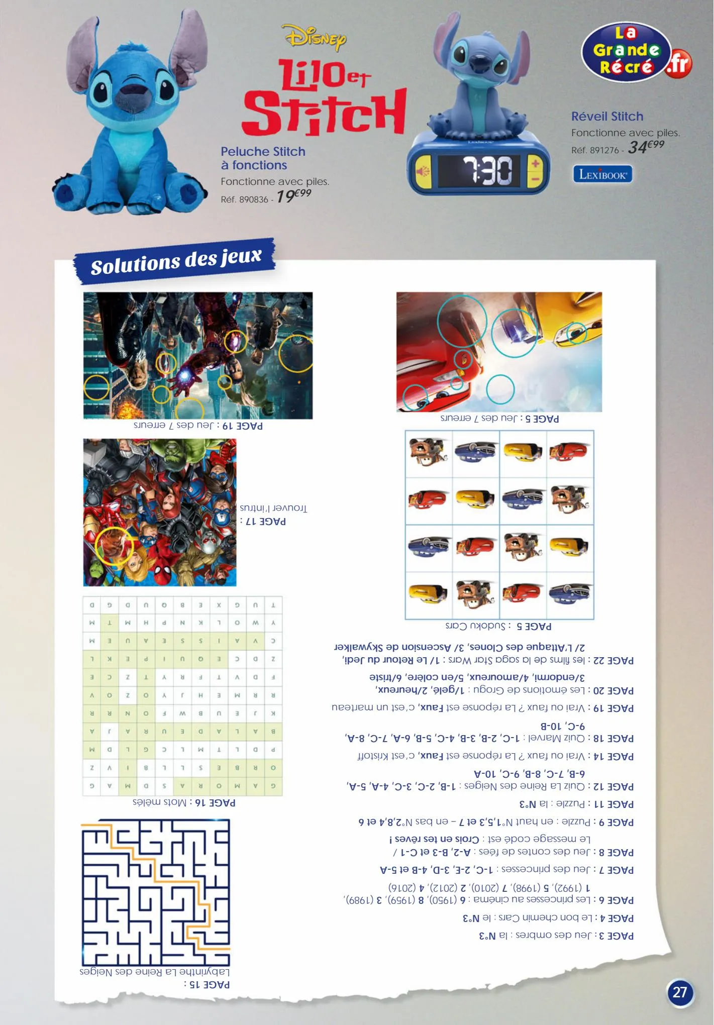 Catalogue Edition speciale Disney 100, page 00027