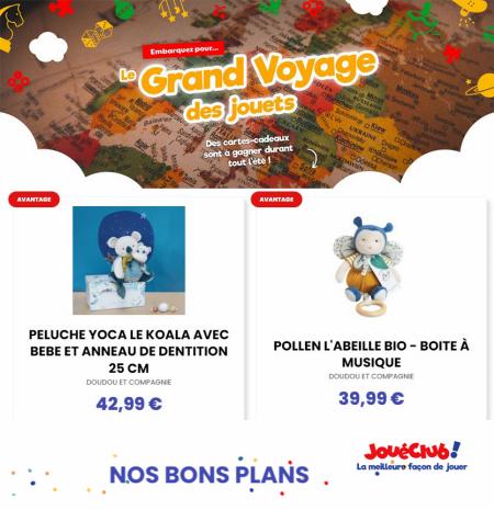 Promos de Jouets et Bébé à Lyon | PROMOS JouéClub sur JouéClub | 11/08/2022 - 15/08/2022