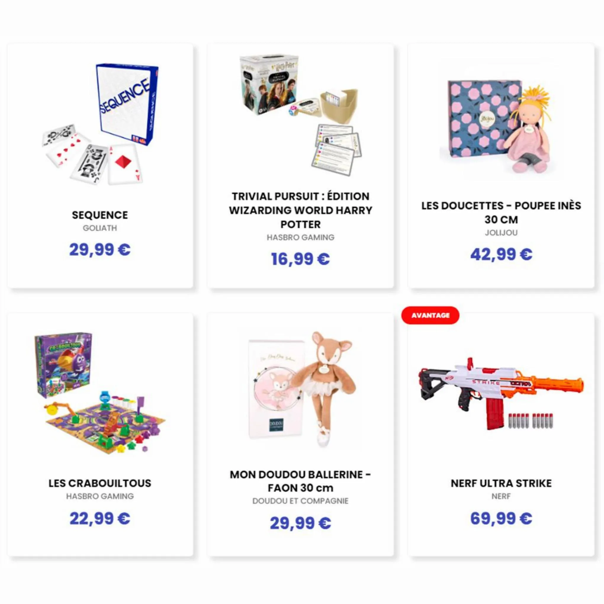 Catalogue Des prix incroyables sur tous les jouets, page 00002