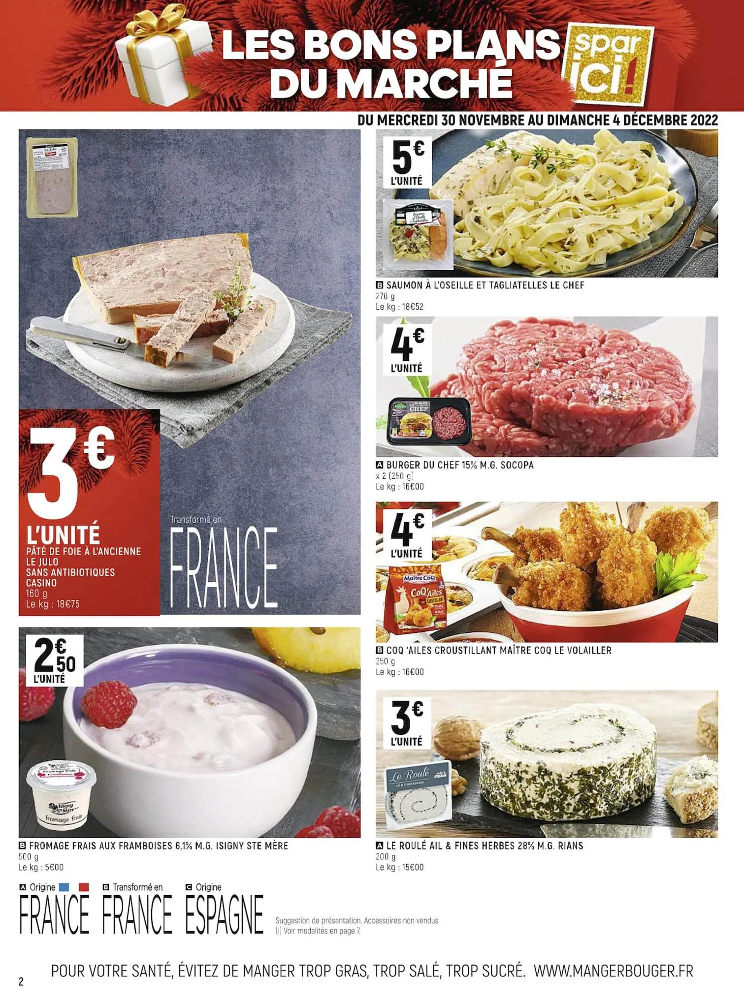 Catalogue Les promos Spar'fêtes, page 00002