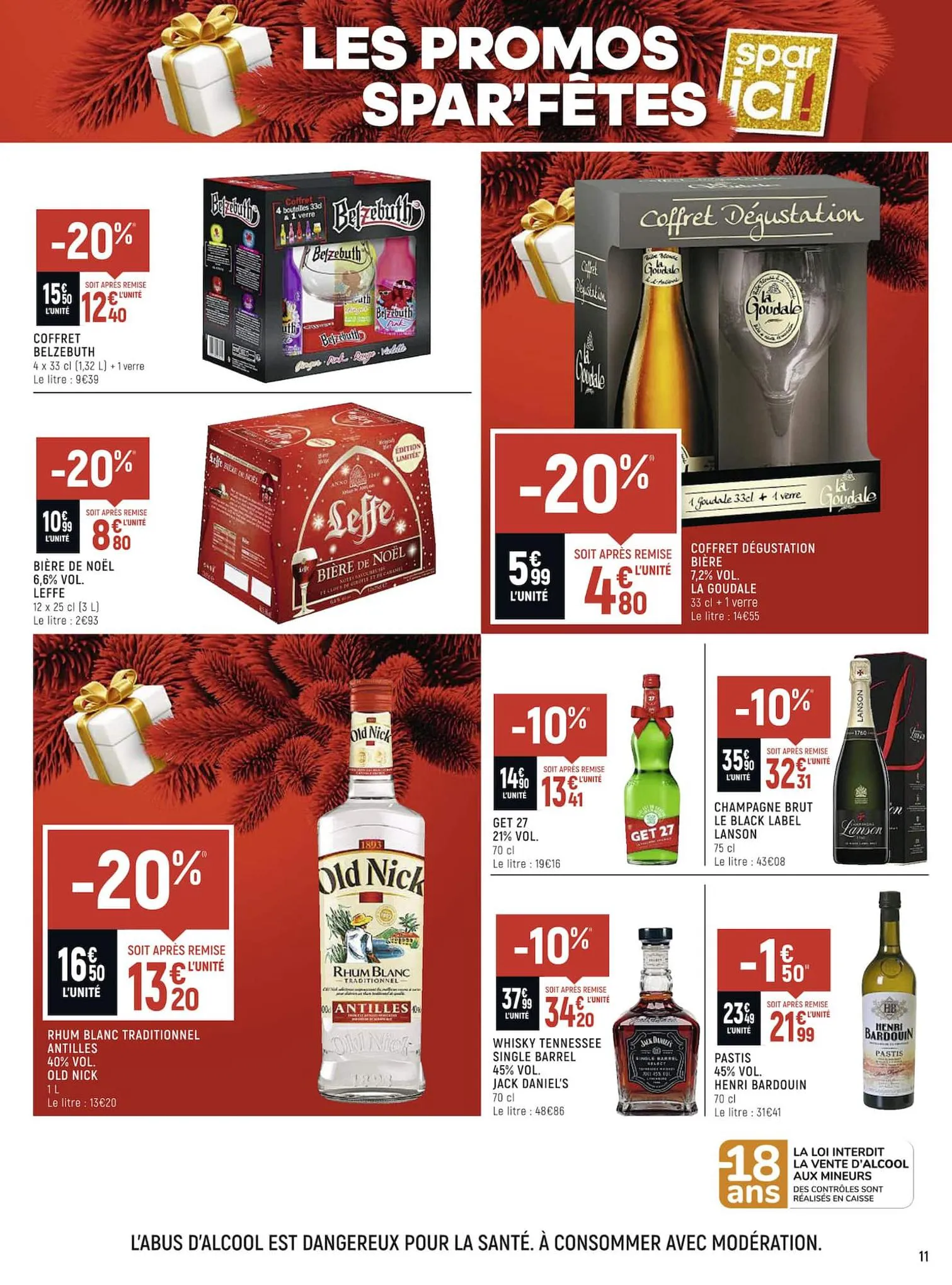 Catalogue Les promos Spar'fêtes, page 00011