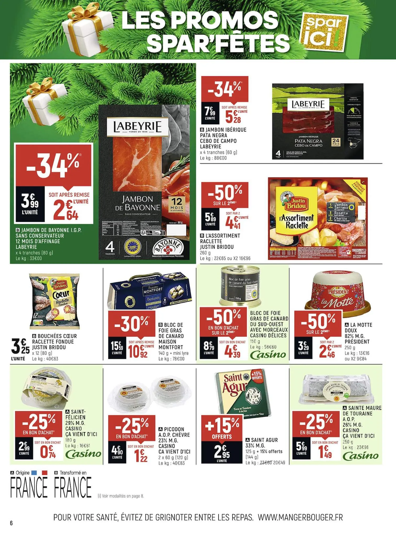 Catalogue Les promos Spar'fêtes, page 00006