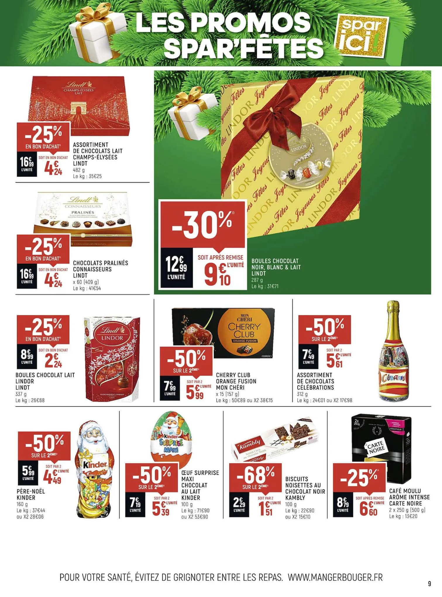 Catalogue Les promos Spar'fêtes, page 00009