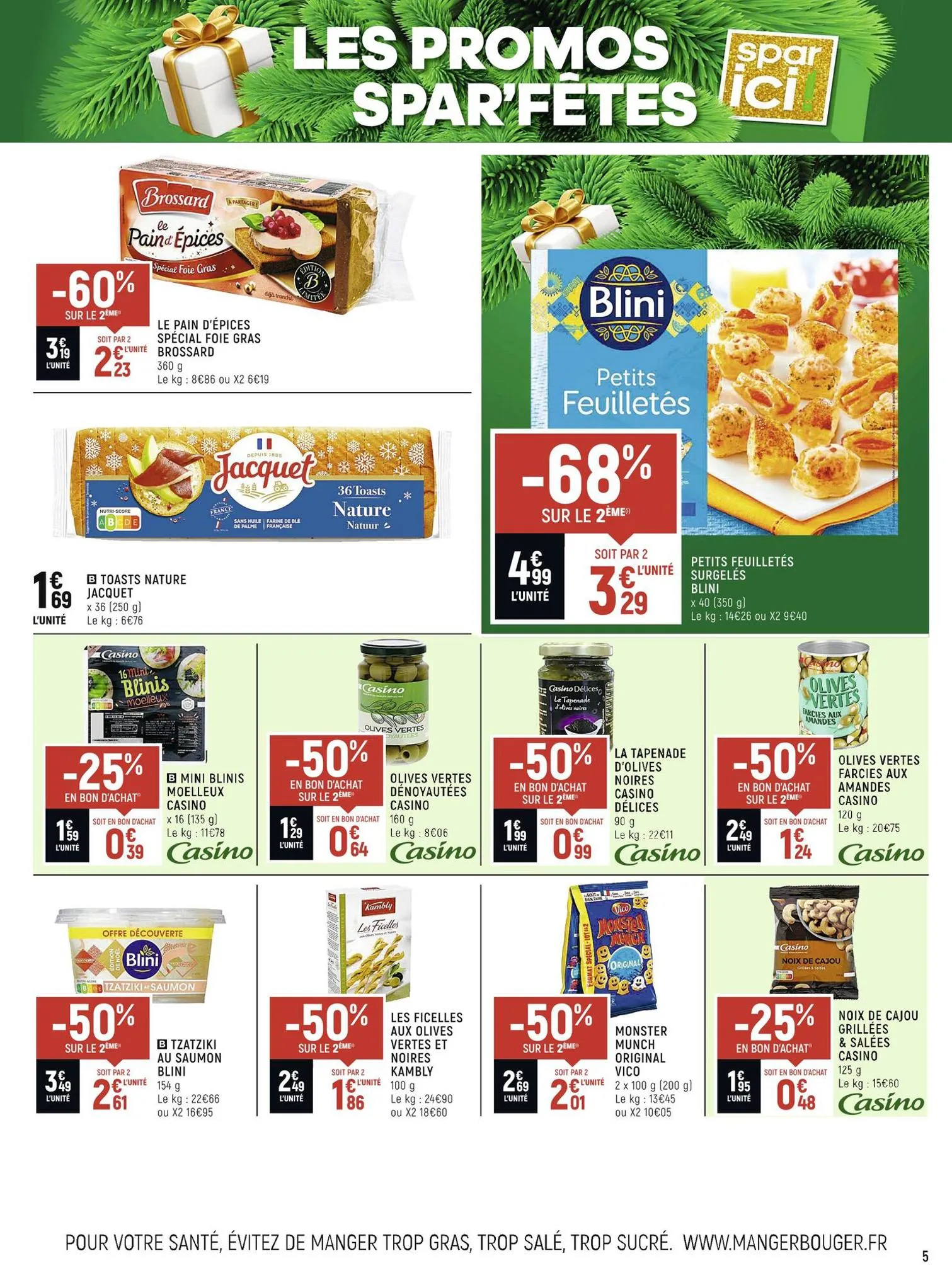 Catalogue Les promos Spar'fêtes, page 00005