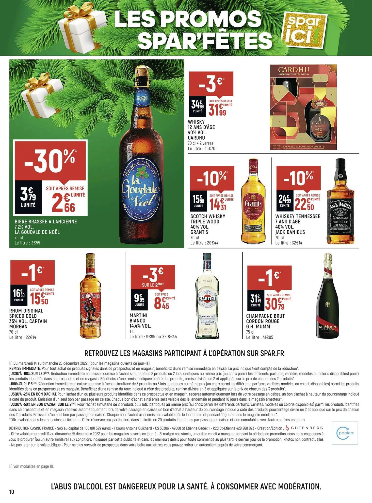 Catalogue Les promos Spar'fêtes, page 00010