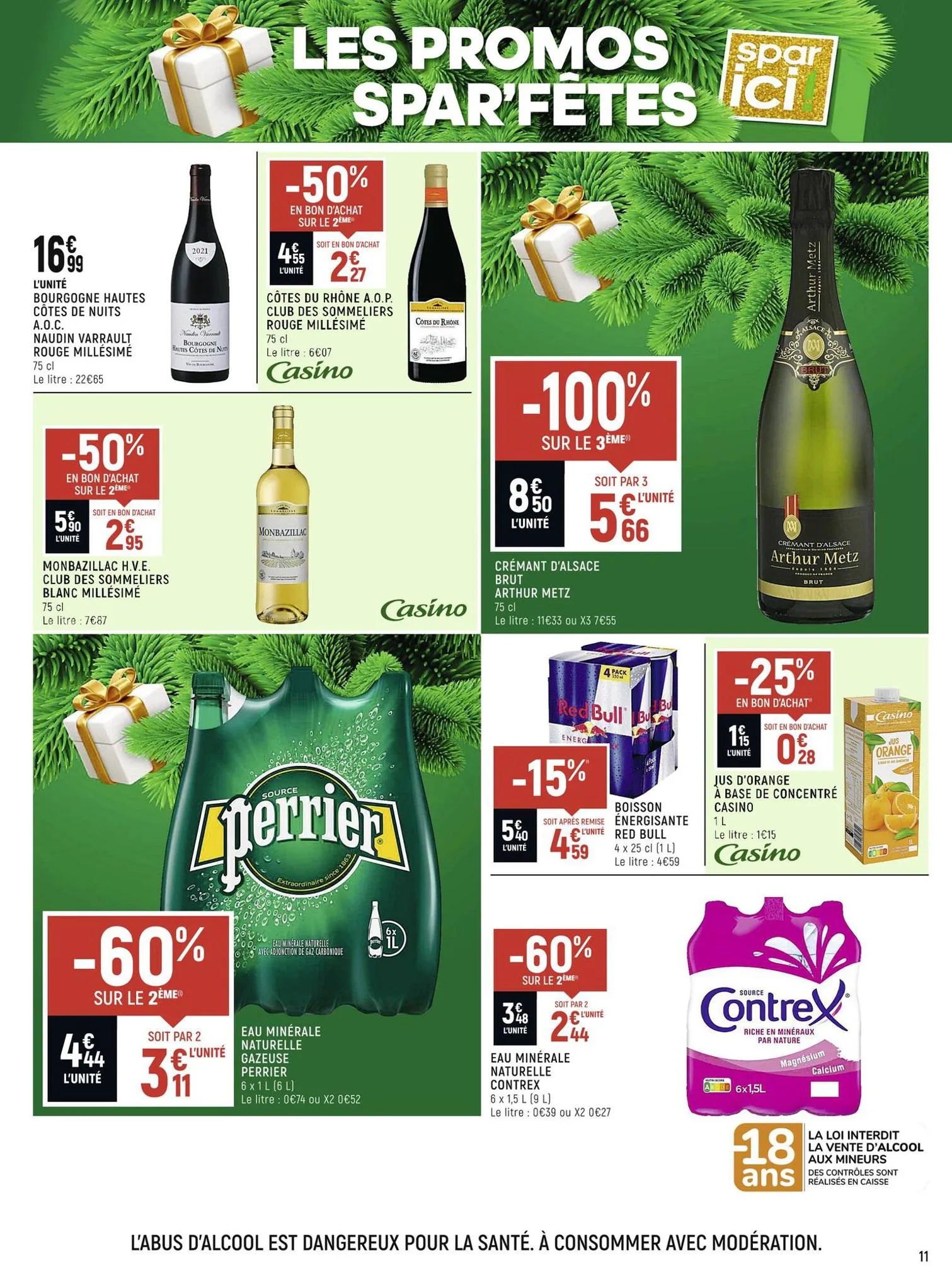 Catalogue Les promos Spar'fêtes, page 00011