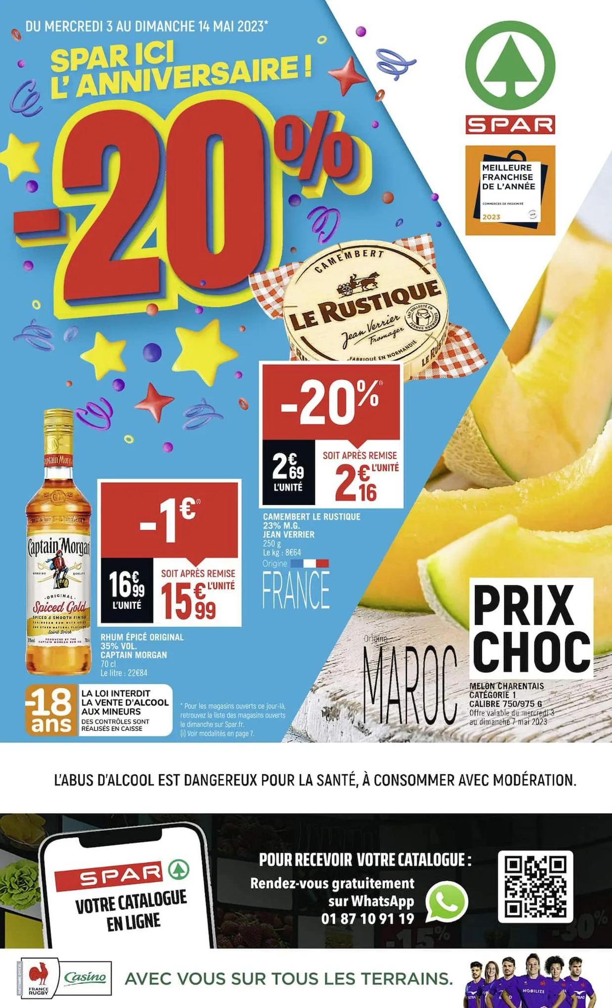 Catalogue SPAR ICI L’ANNIVERSAIRE !, page 00001