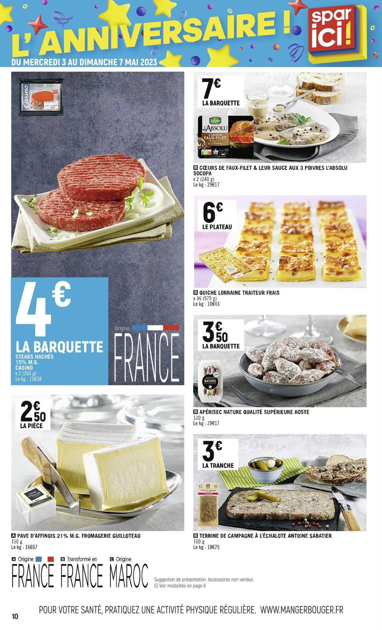 Catalogue SPAR ICI L’ANNIVERSAIRE !, page 00010