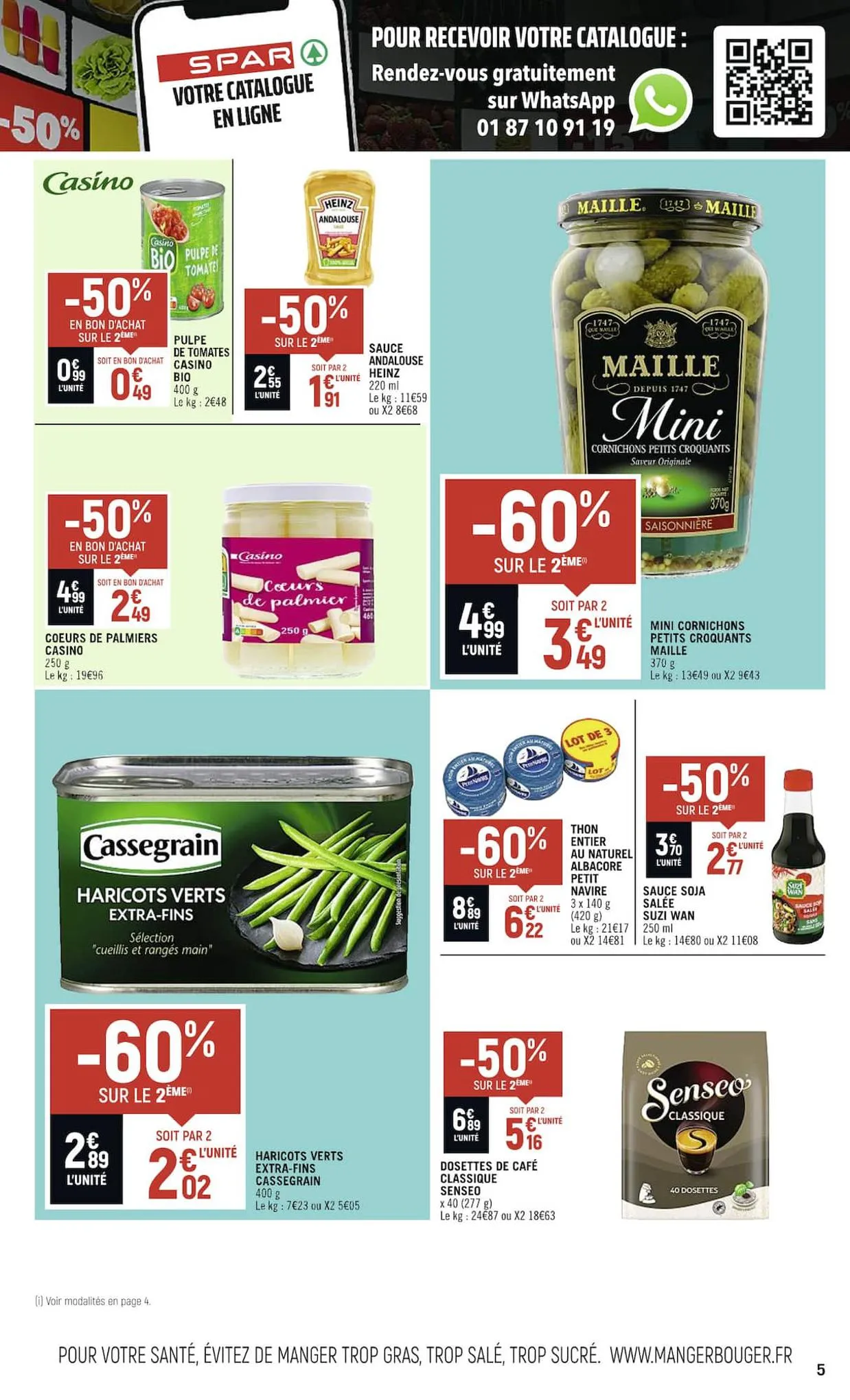 Catalogue -34% SPAR ICI !, page 00005